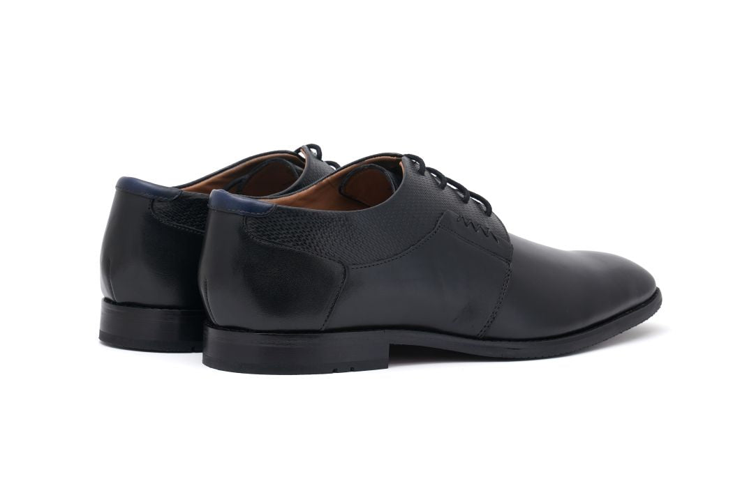 The Colombo Ruosh Men Black Formal Lace-Up