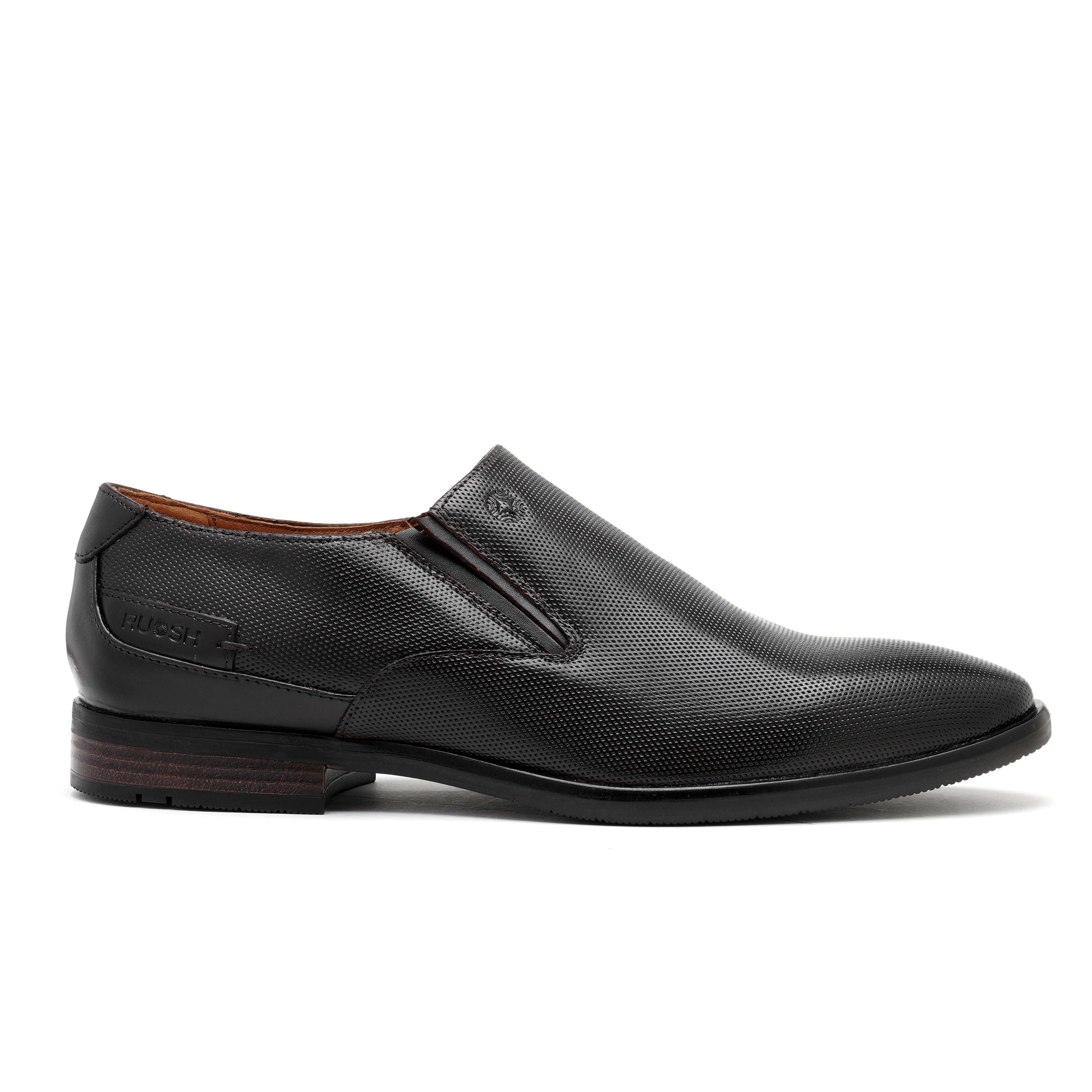 The Newyork Ruosh Men Brown Formal Slip-On