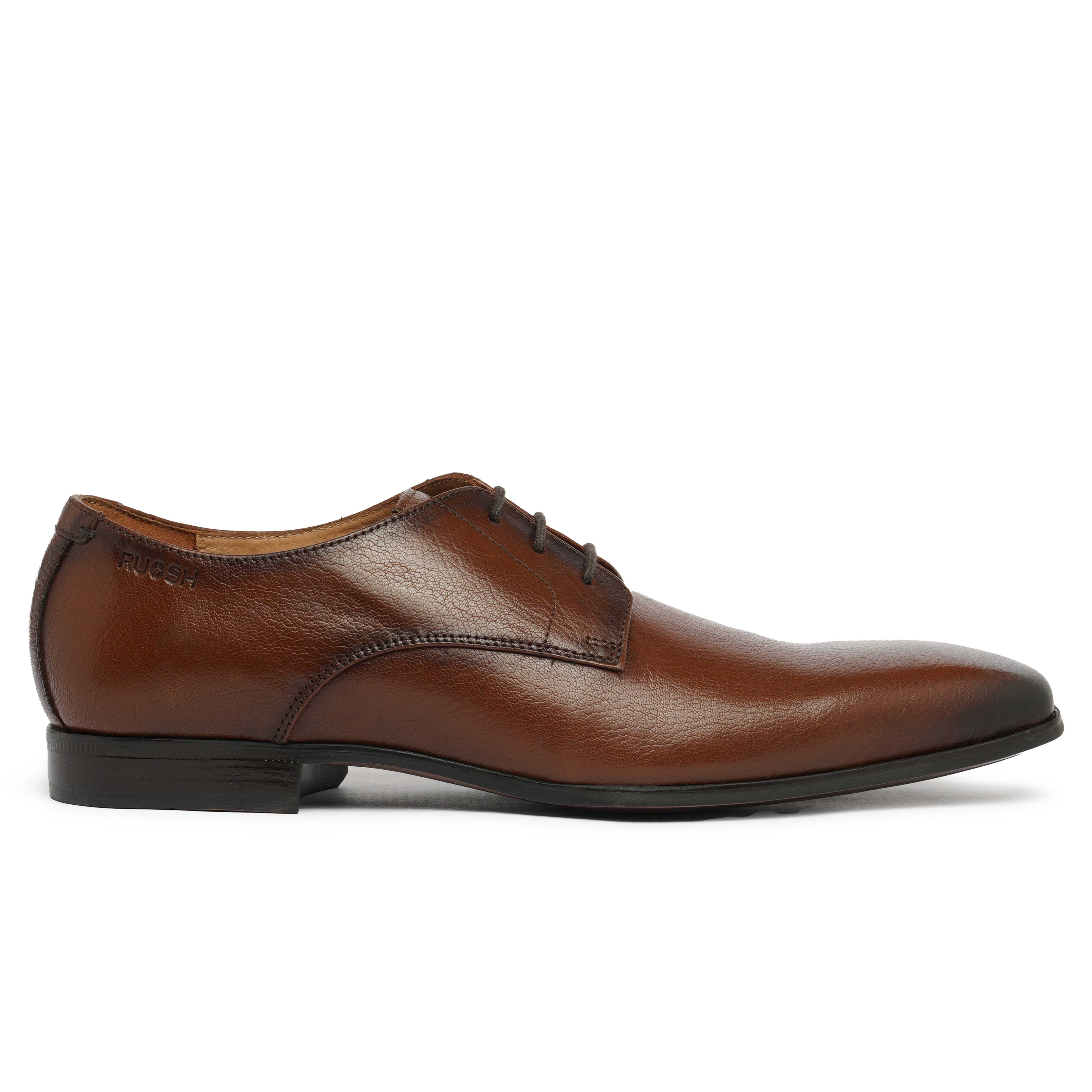 The King Ruosh Men Brown Formal Lace-Up