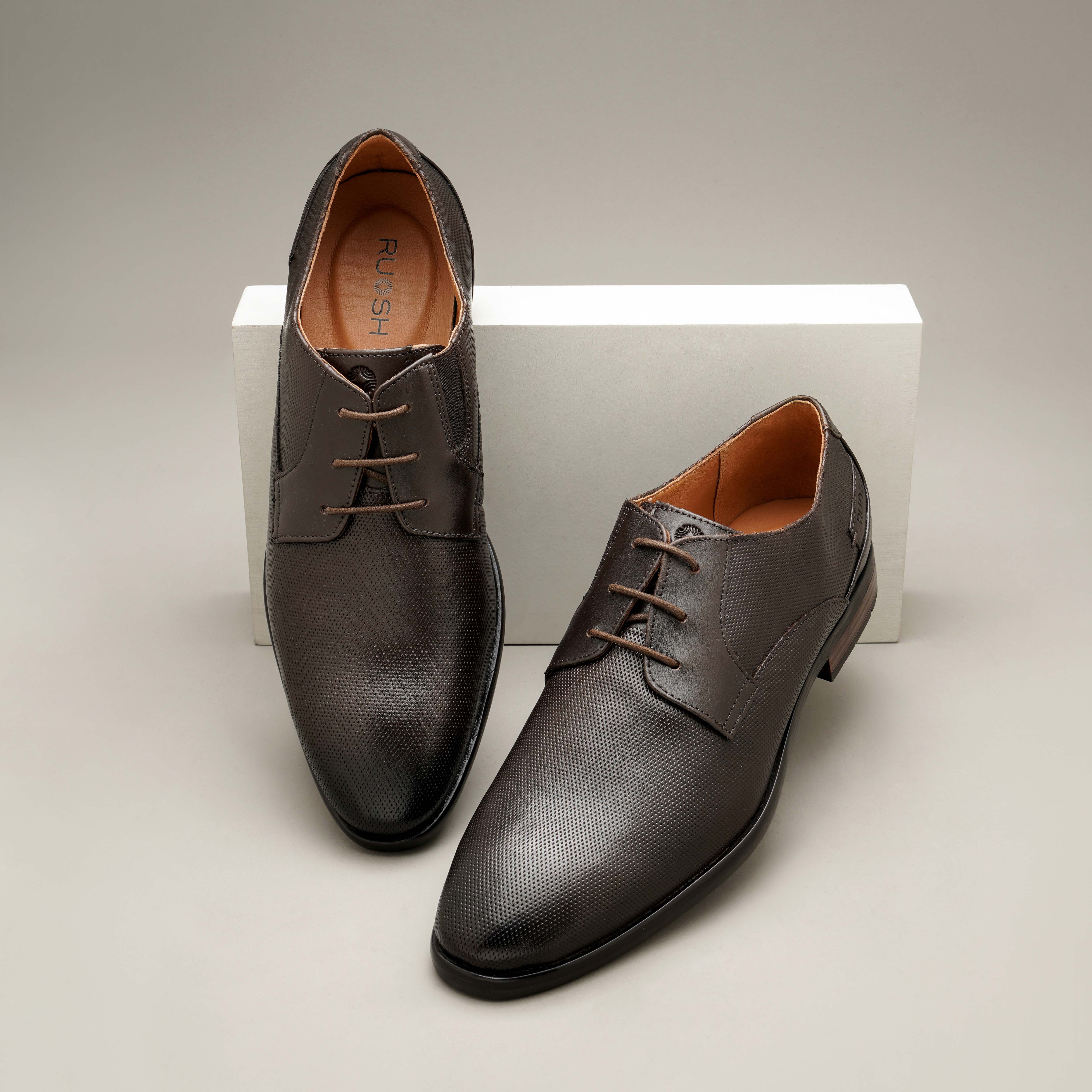 The Newyork Ruosh Men Brown Formal Lace-Up
