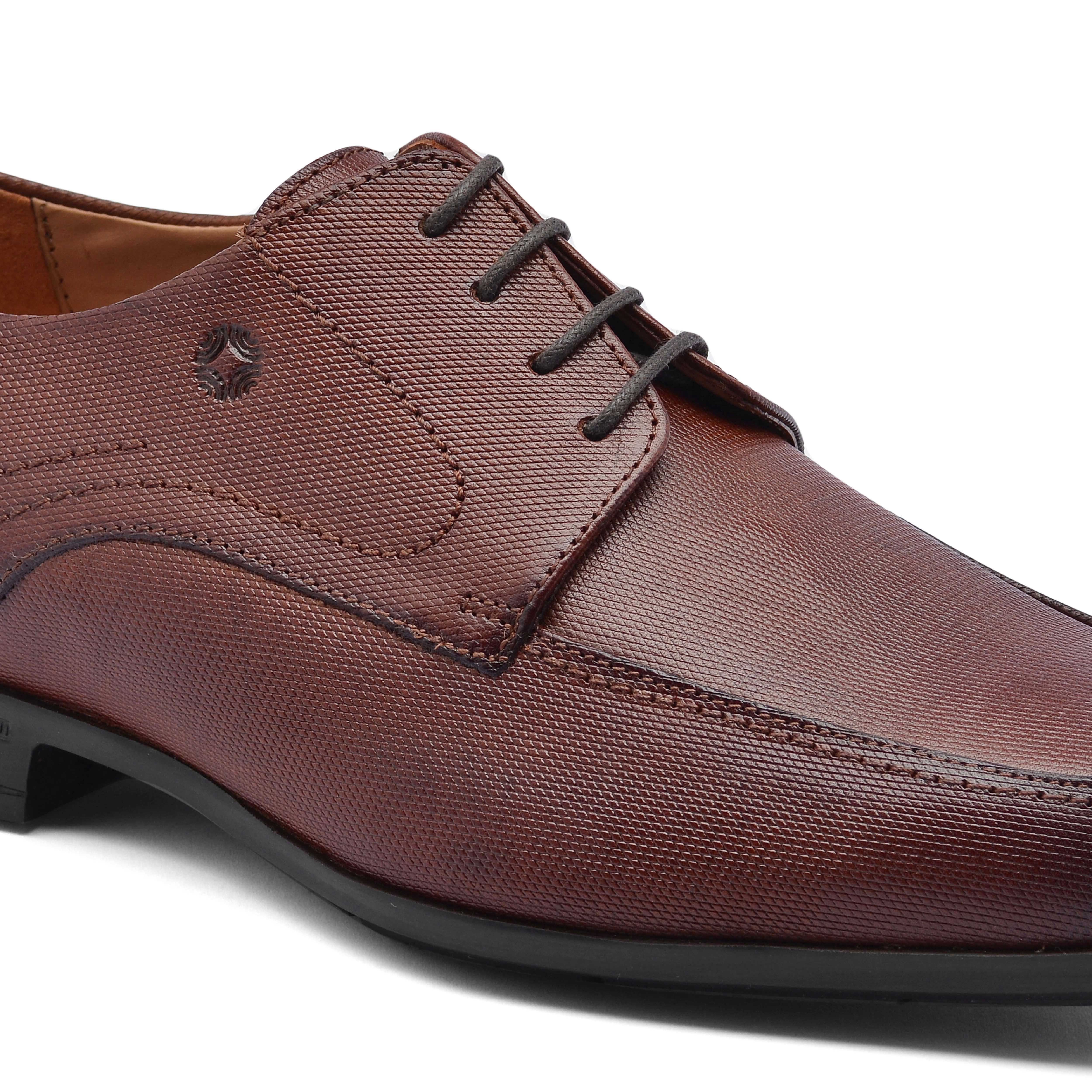 The Manchester Ruosh Men Tan Formal Lace-Up