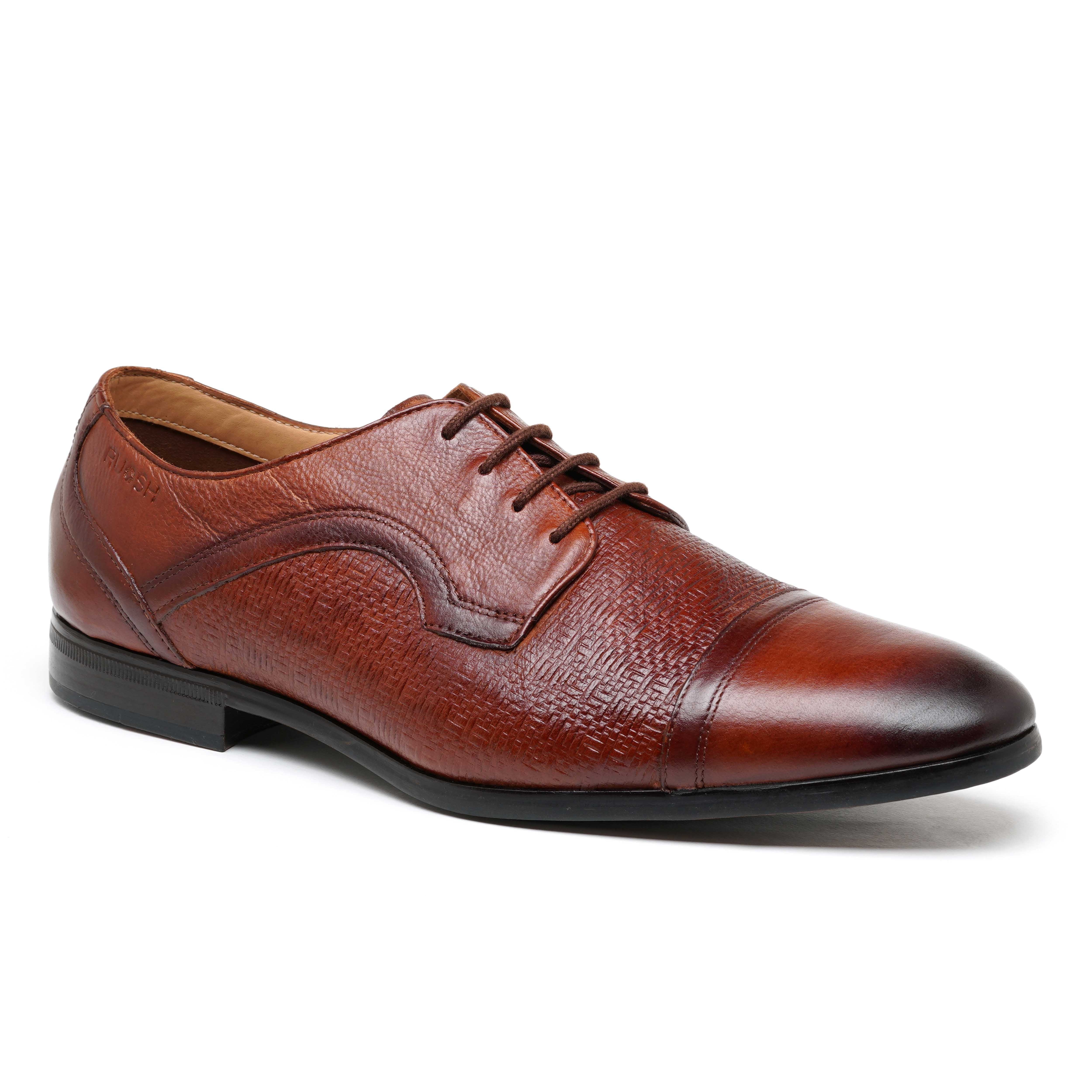 The Mexico Ruosh Men Tan Formal Lace-Up