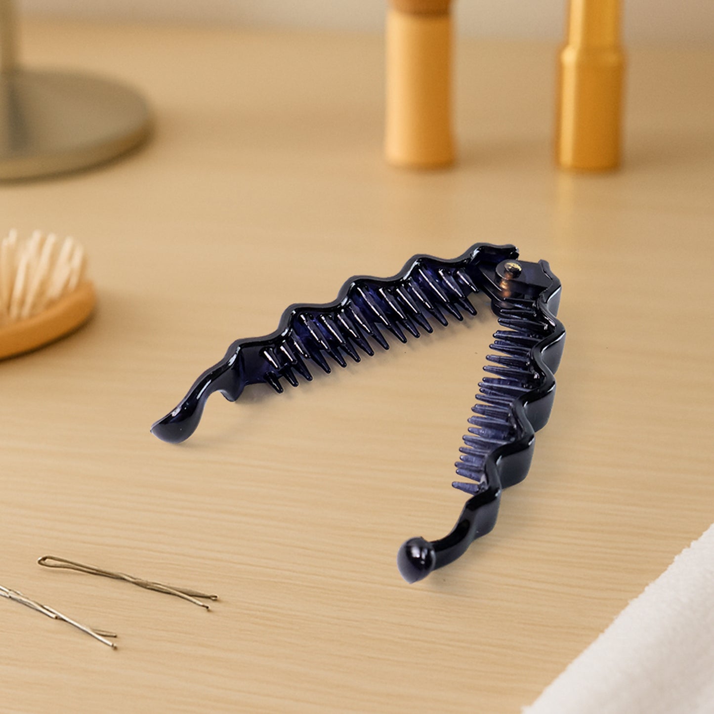 Plastic Hair Claw Clips Strong Clips (12 Pc Mix Color) Hair Accessories