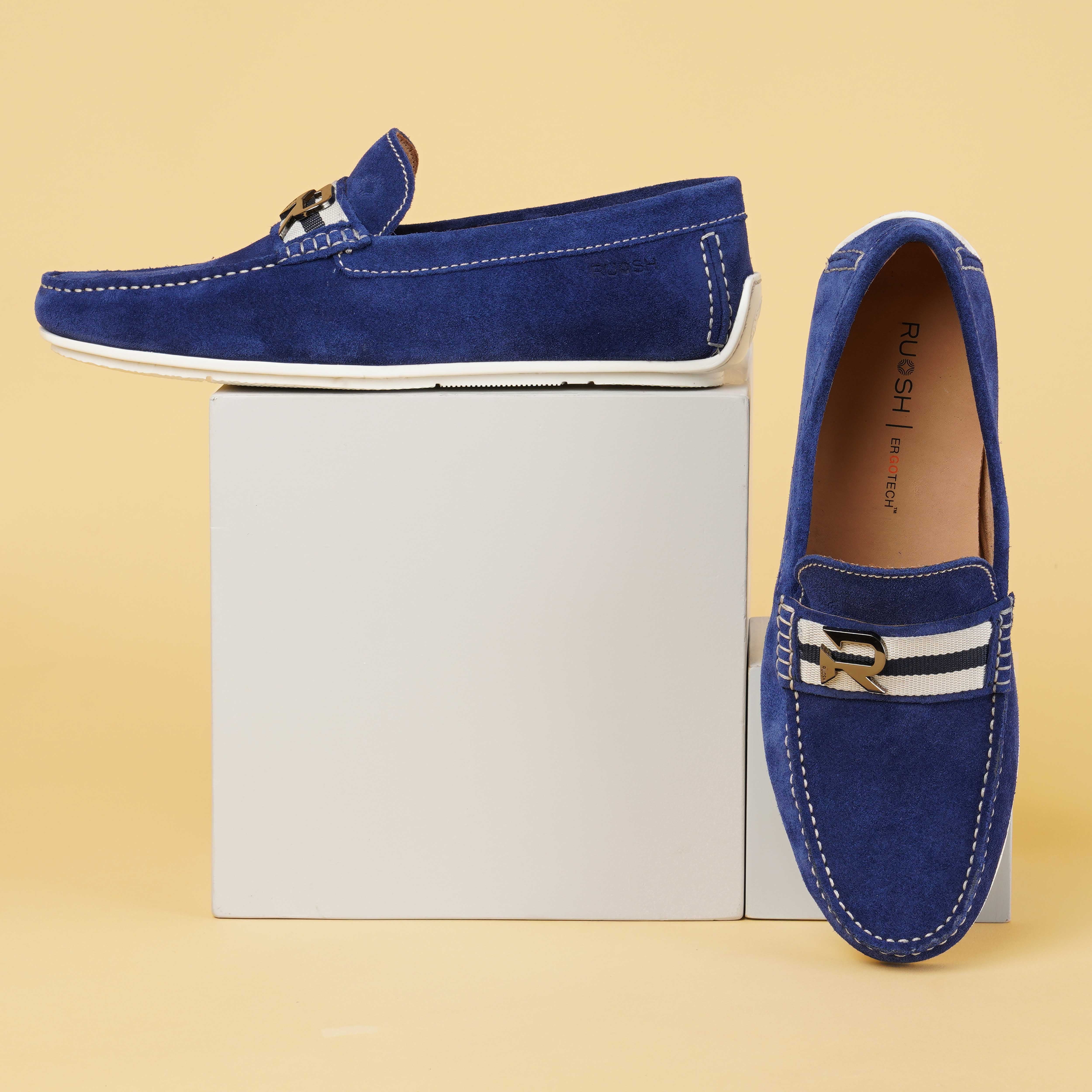 The Macau Ruosh Men Blue Casual Driver