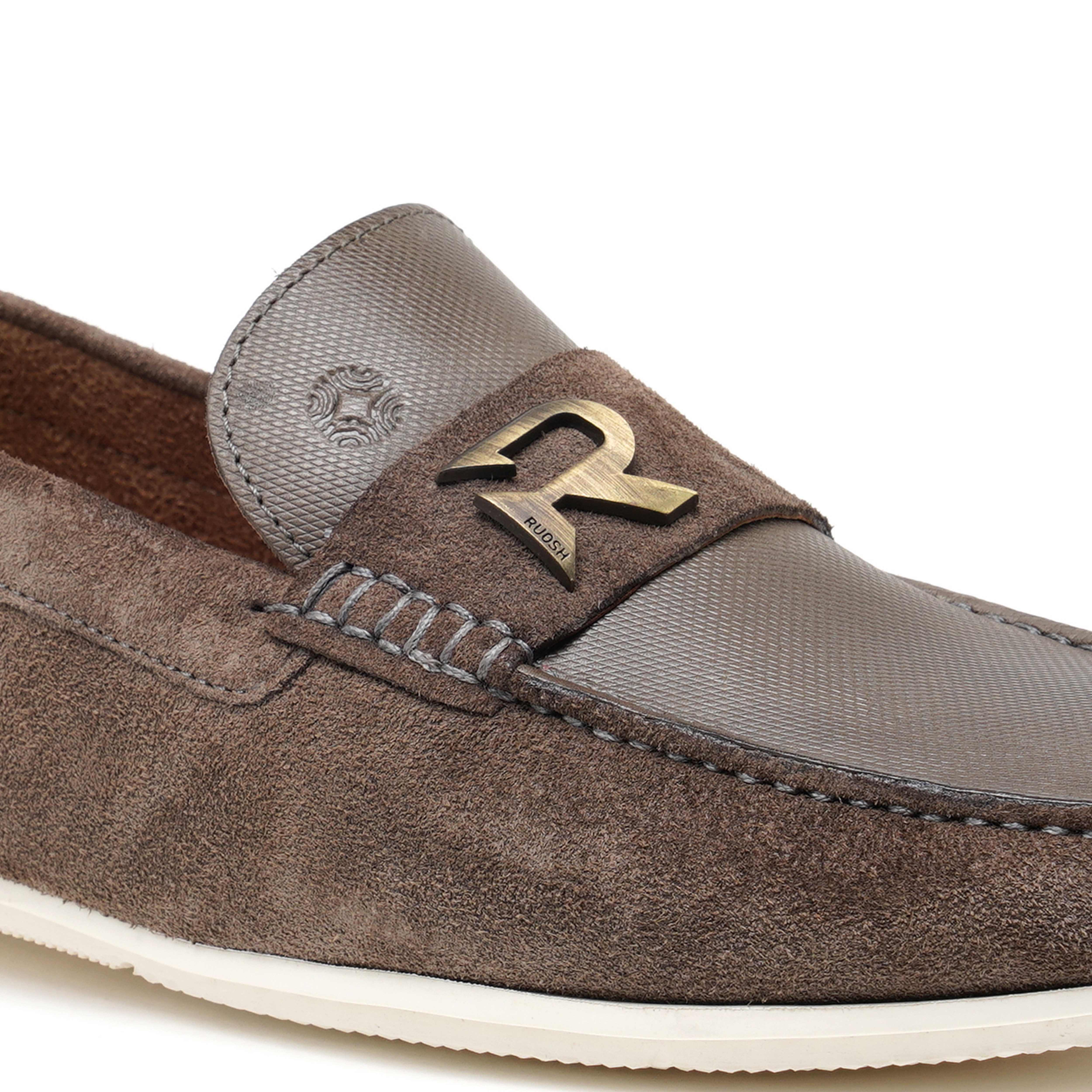 The Macau Ruosh Men Grey Casual Driver