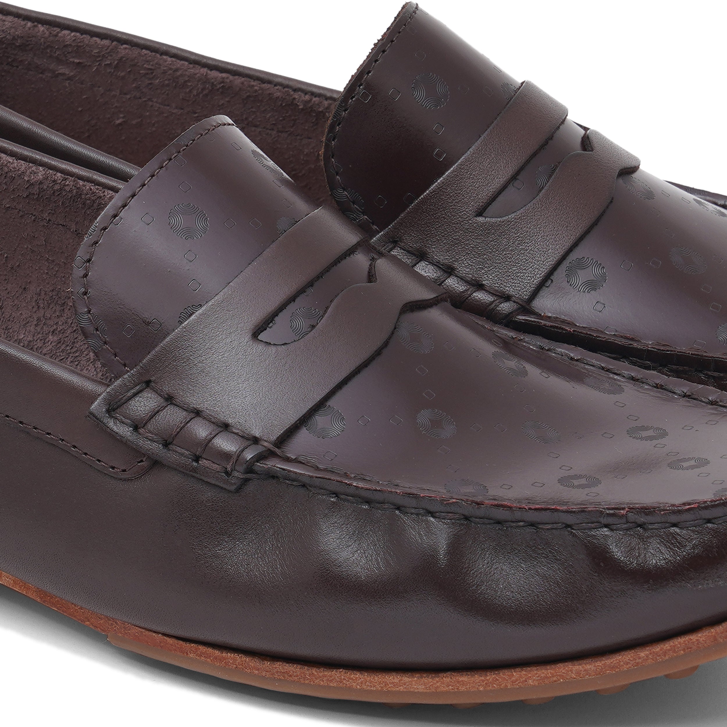 The Seti Ruosh Men Red Casual Loafer