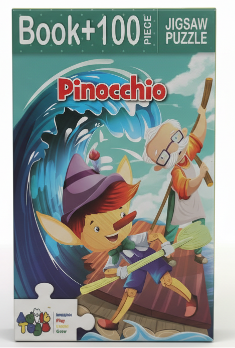 Pinocchio – A wooden puppet who dreams of becoming a real boy Prints Publications