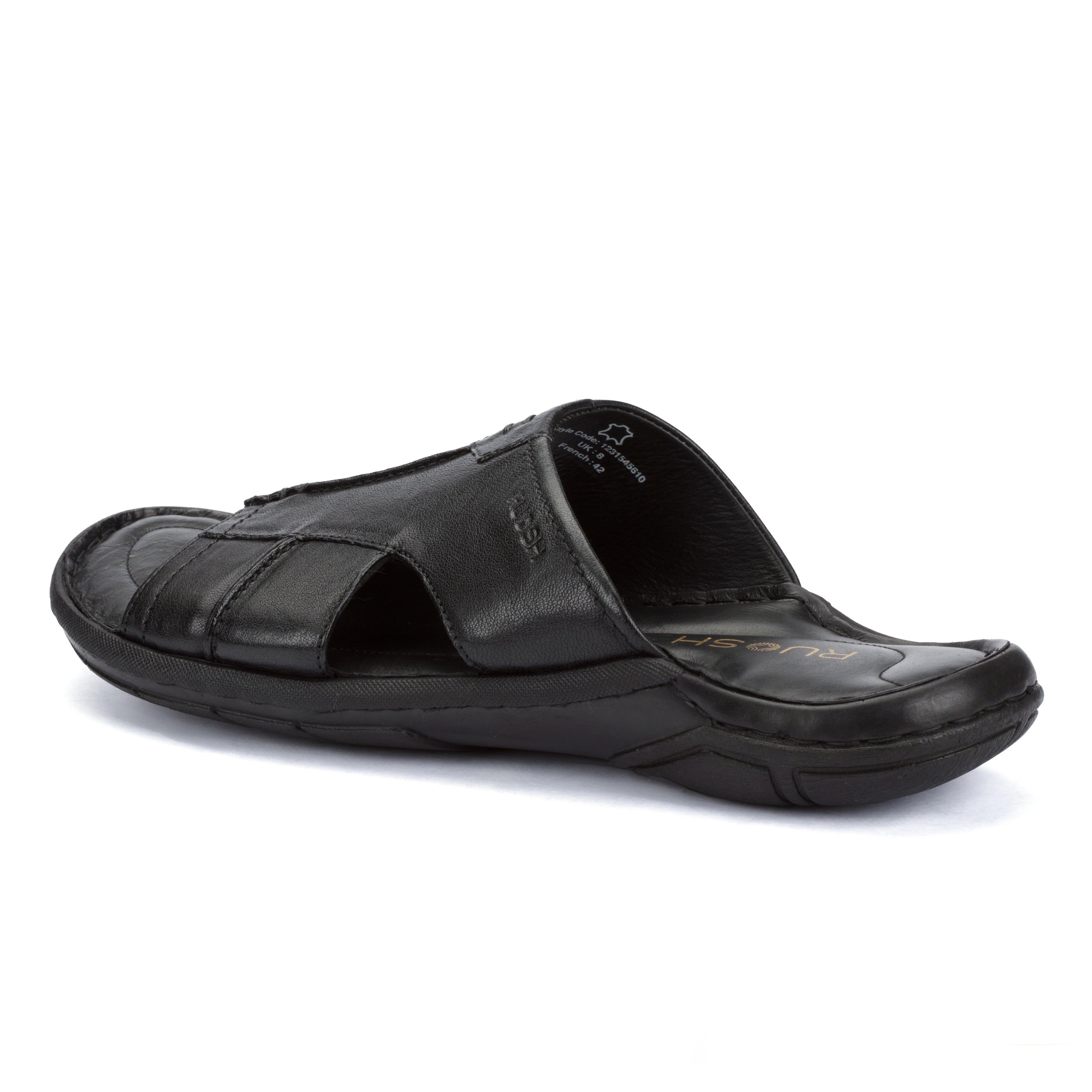 Appu Ruosh Men Black Sandals
