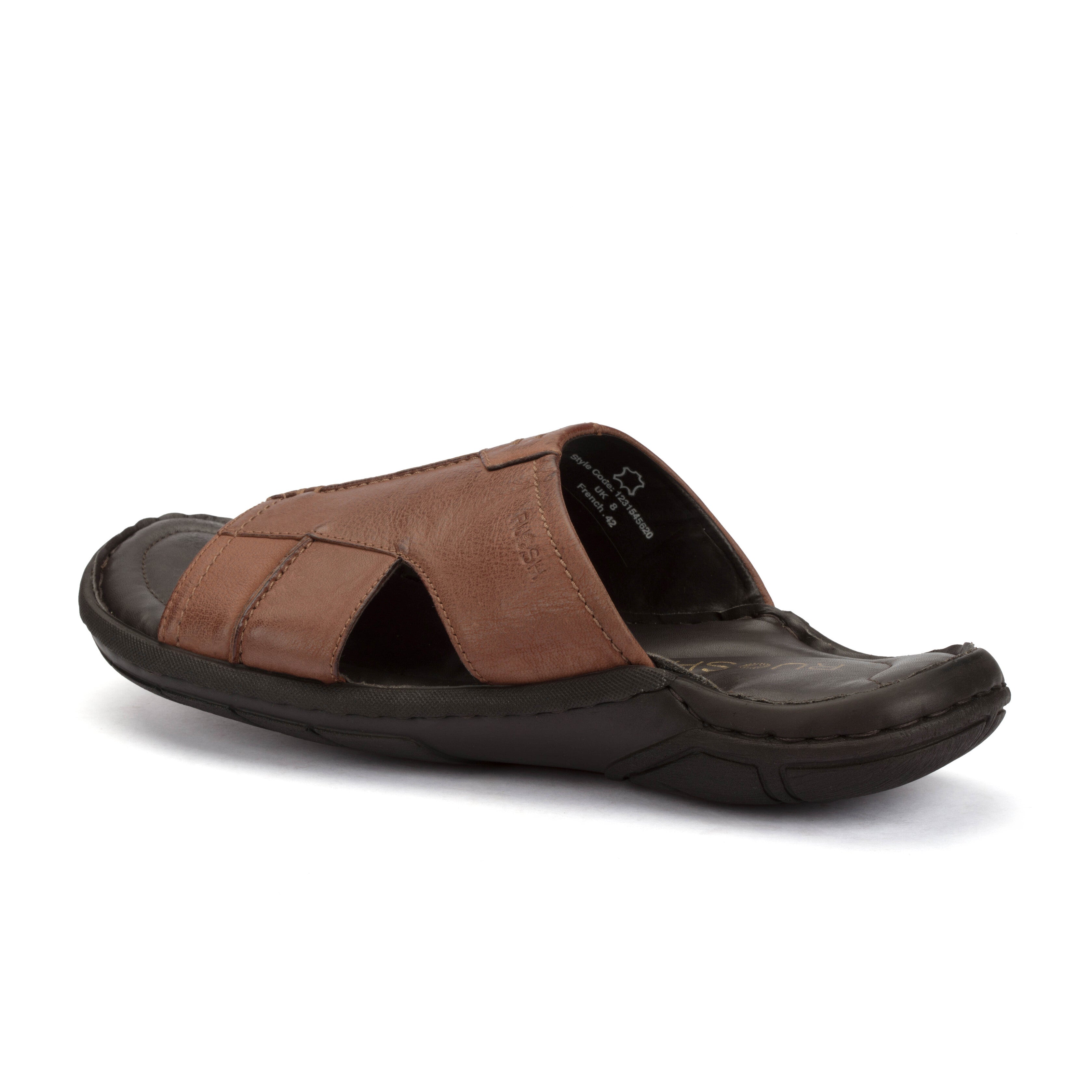 Appu Ruosh Men Brown Sandals