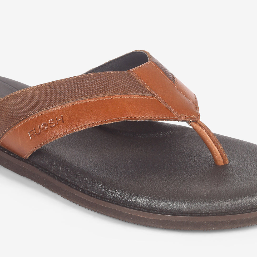 Onyxp Ruosh Men Brown Sandals