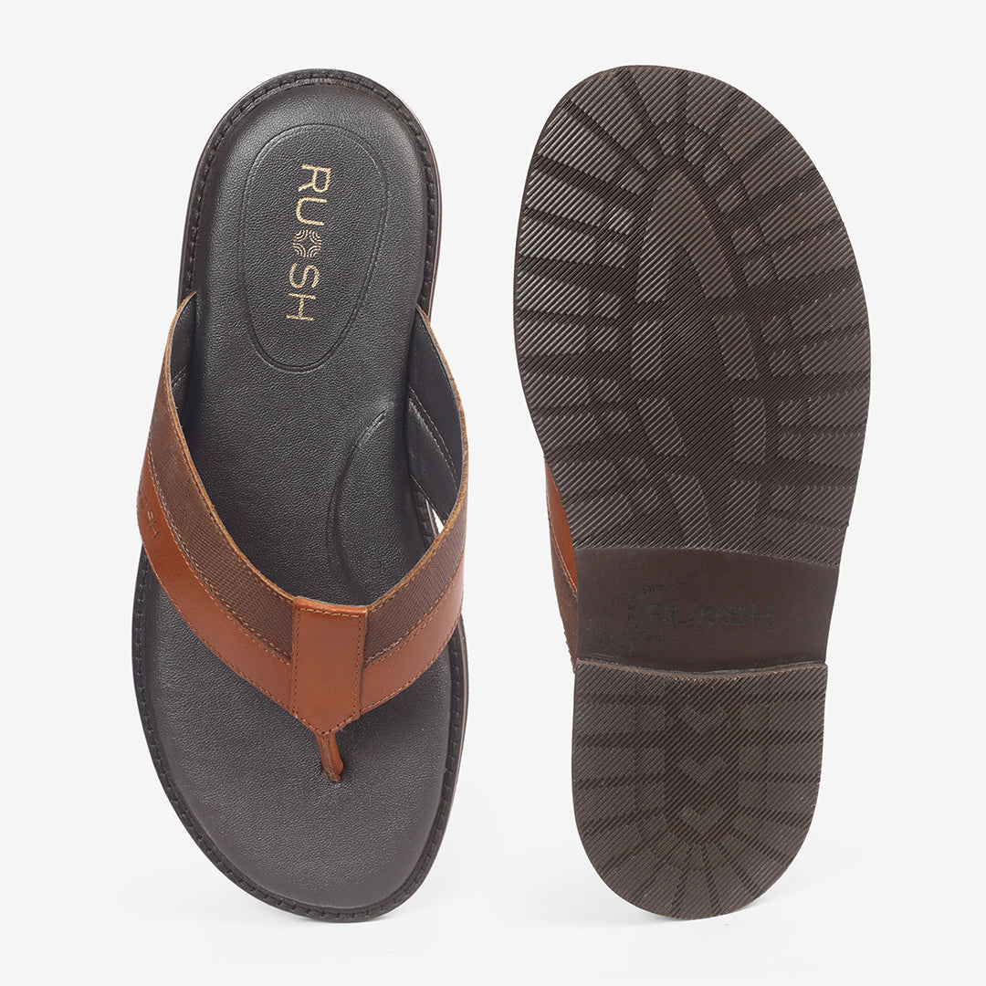 Onyxp Ruosh Men Brown Sandals