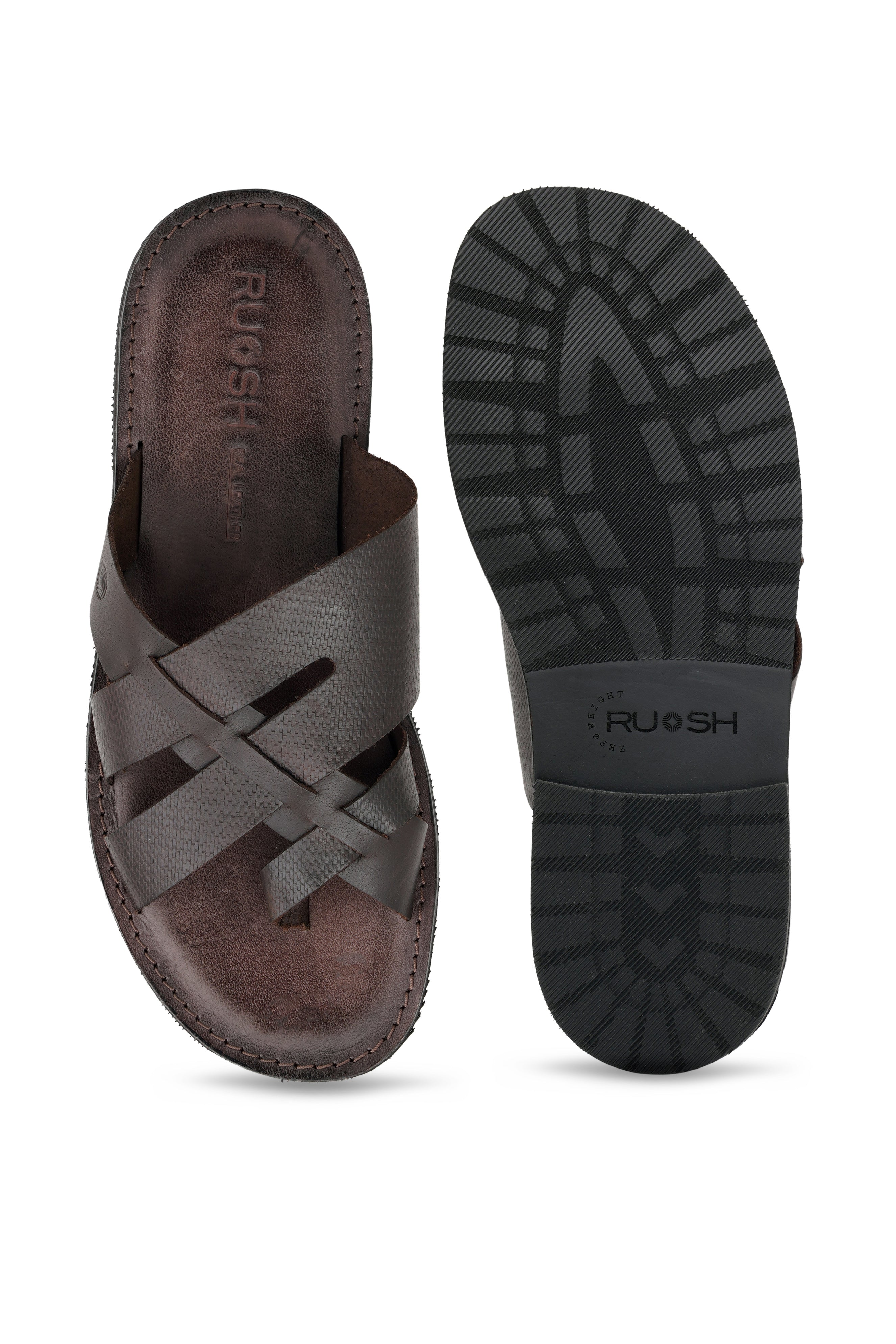The Pisa Ruosh Men Brown Slipper