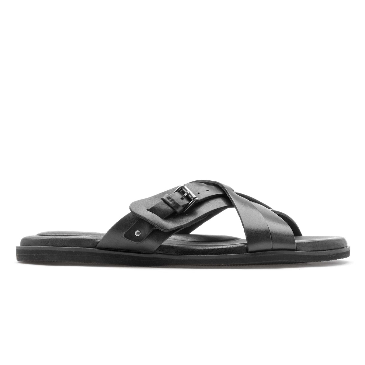 The Rio Ruosh Men Black Slipper