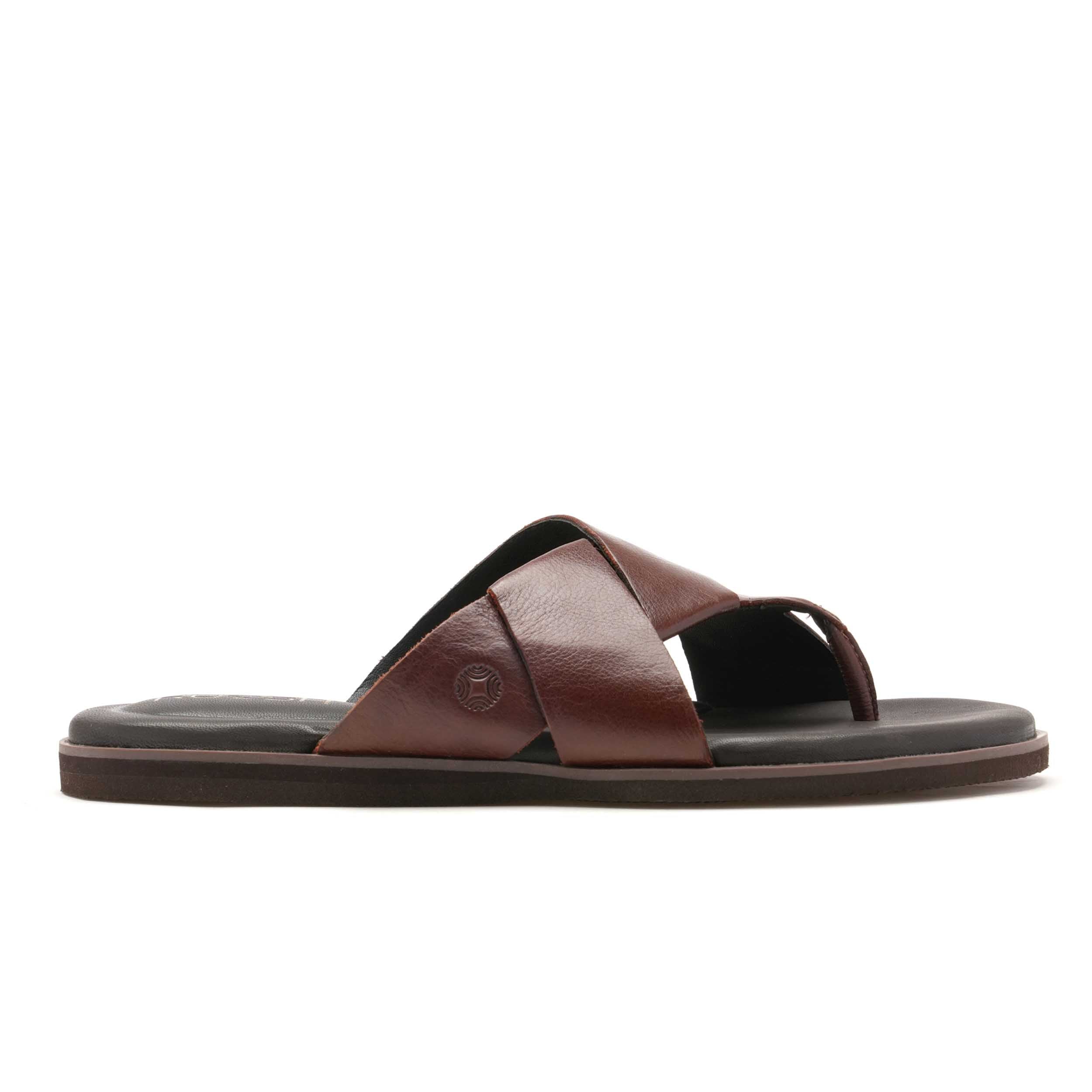The Rubio Ruosh Men Tan Slipper