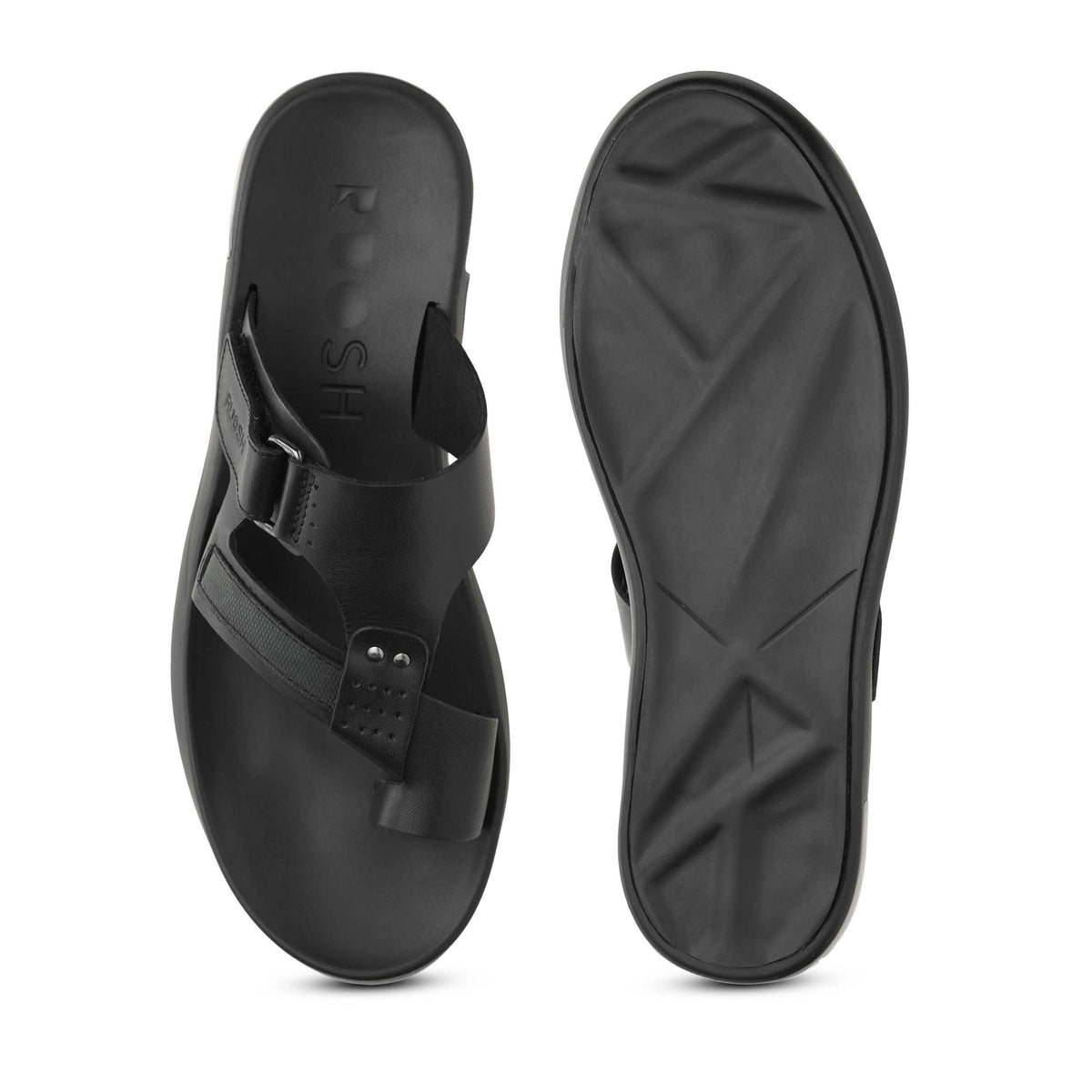 The Meg Black Men Casual Slipper Ruosh