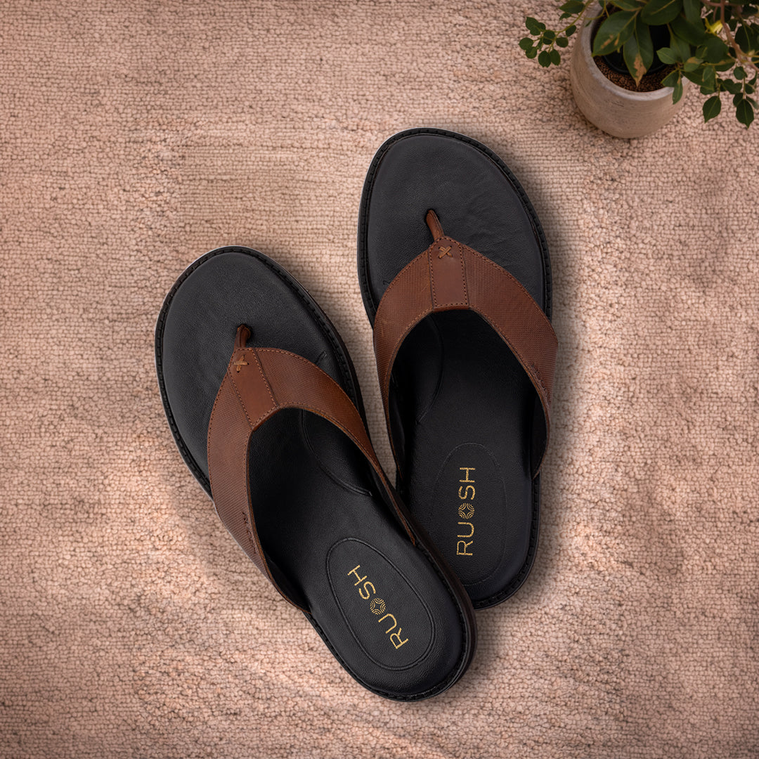 Aerop Ruosh Men Brown Sandals