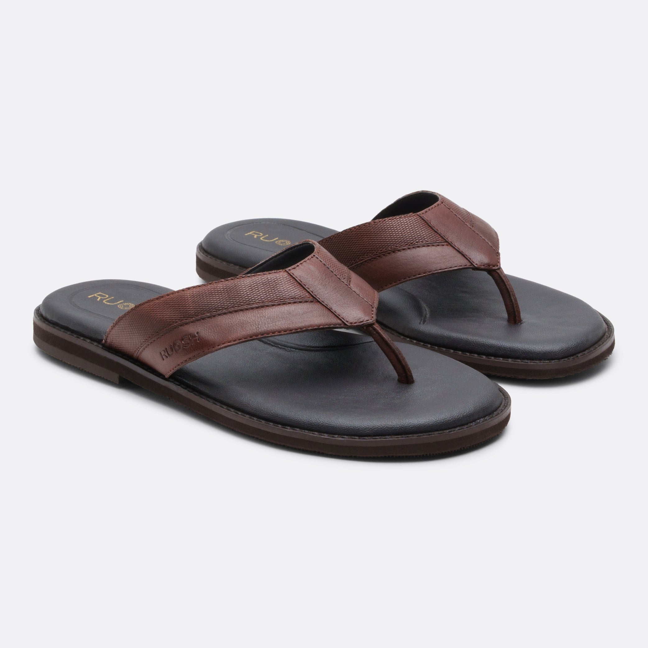 Onyxp Ruosh Men Brown Sandals