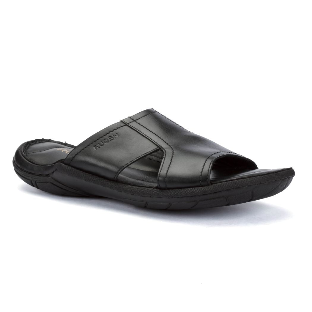 Appu Ruosh Men Black Sandals
