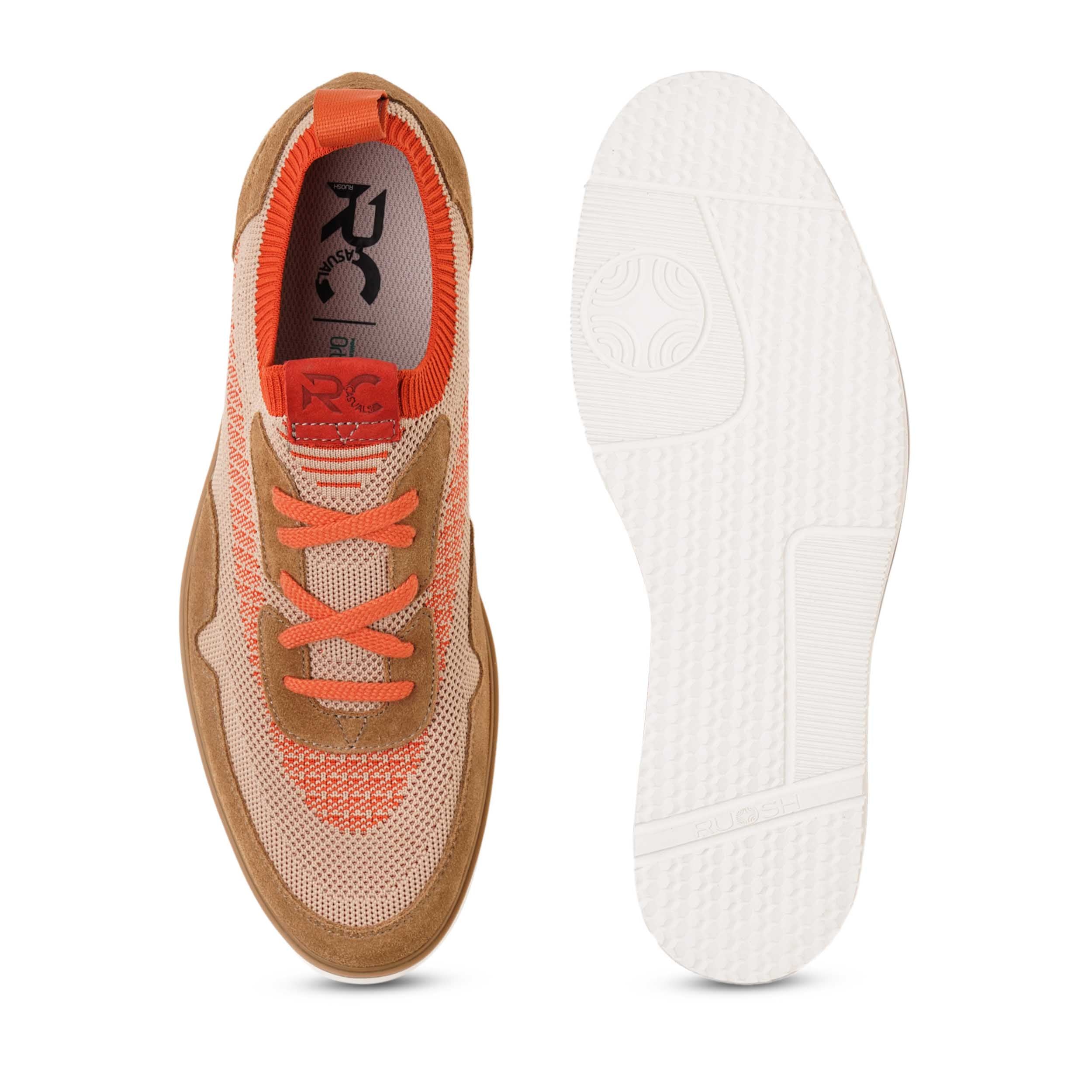 The Gladwin Ruosh Men Red Casual Sneaker