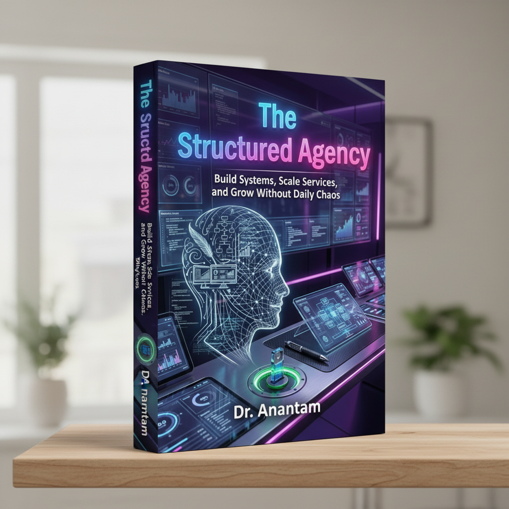 The Structured Agency - Build Systems, Scale Services, and Grow Without Daily Chaos (Instant ebook) HalfPe