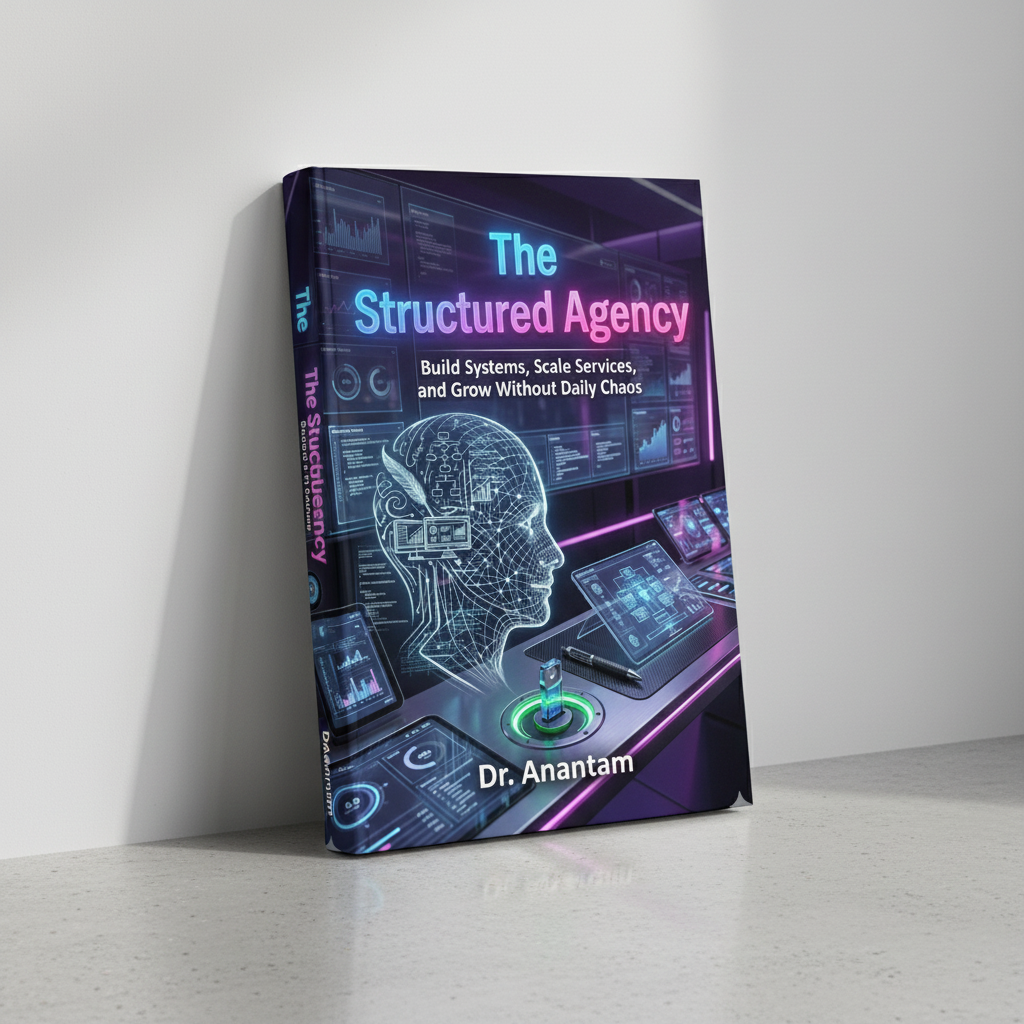 The Structured Agency - Build Systems, Scale Services, and Grow Without Daily Chaos (Instant ebook) HalfPe