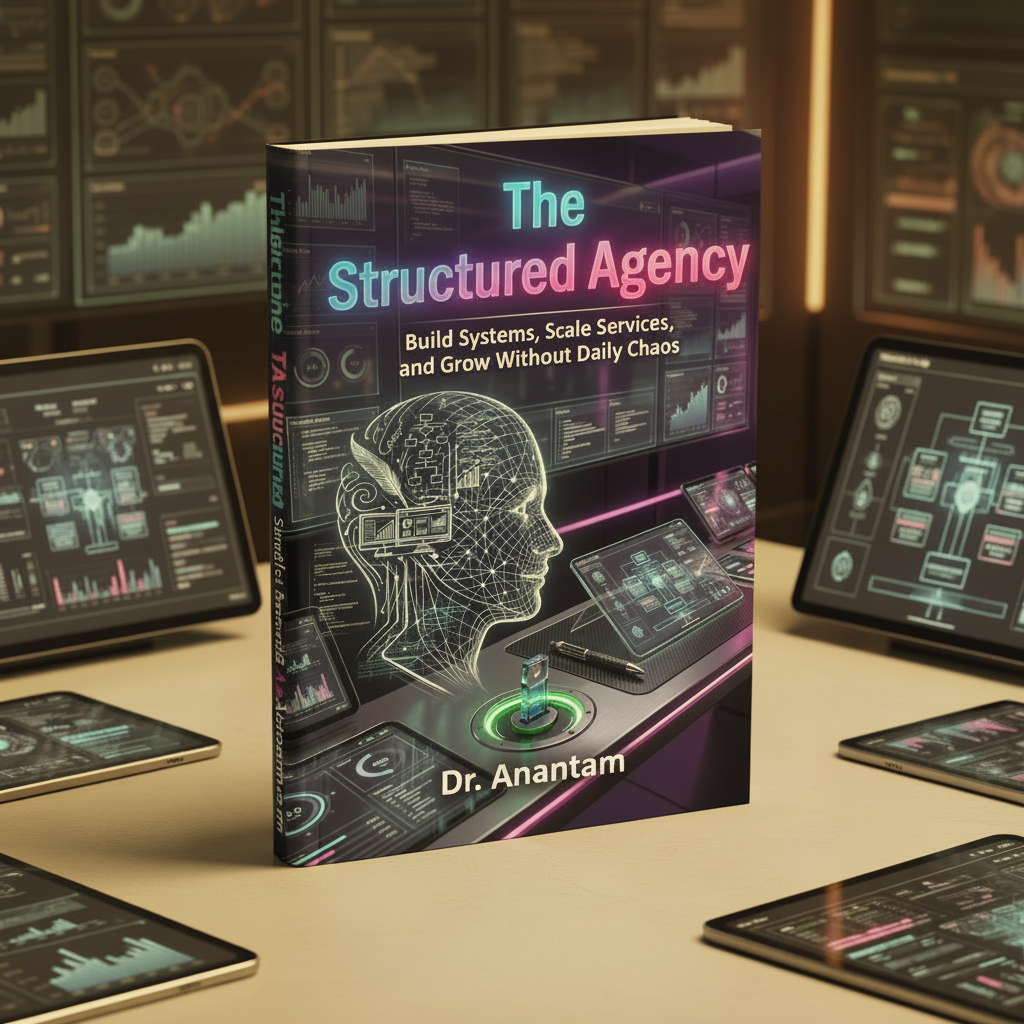 The Structured Agency - Build Systems, Scale Services, and Grow Without Daily Chaos (Instant ebook) HalfPe