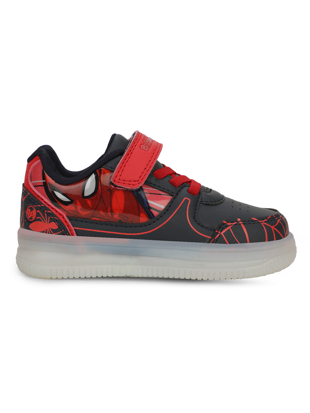 Bubblegummers Boys Casual Velcro Strap Shoes - Red - View 2