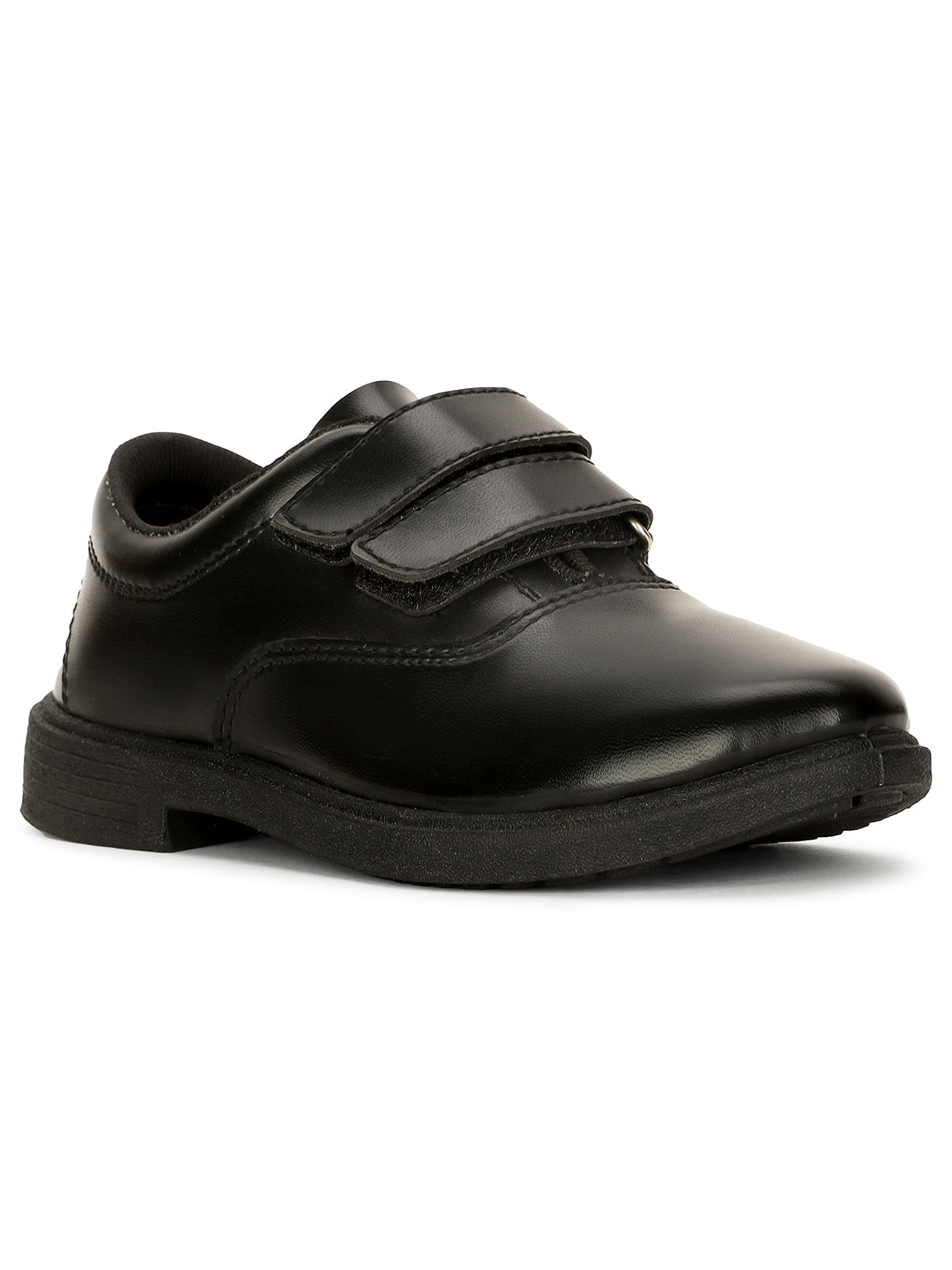 Bata Kids' Unisex Black Velcro School Shoes - Black