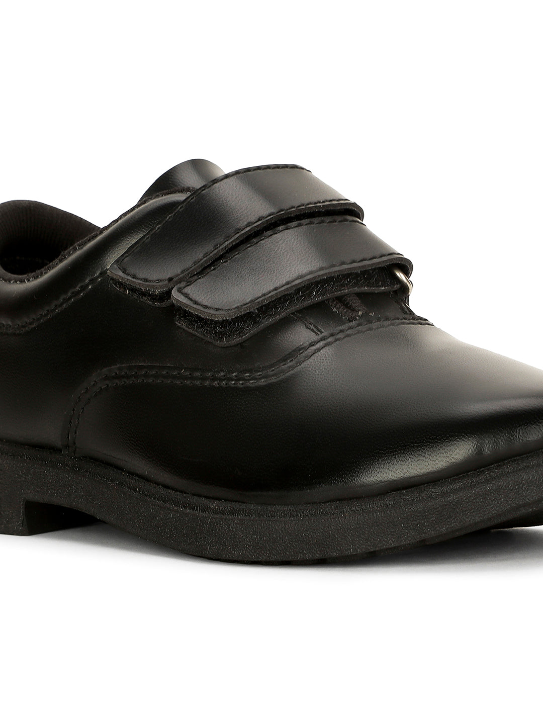 Bata Kids' Unisex Black Velcro School Shoes - Black