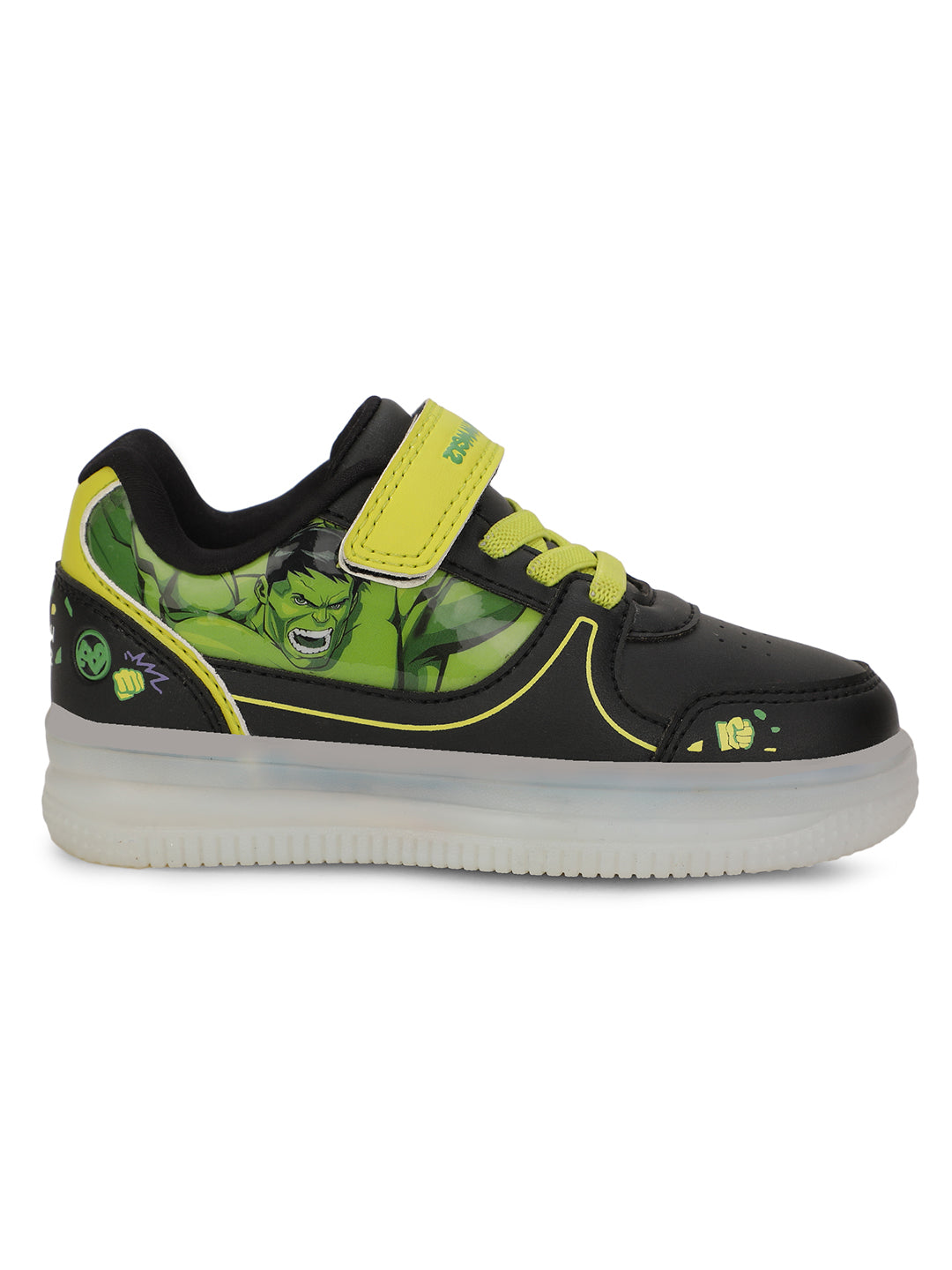 Bubblegummers Boys Casual Velcro Strap Shoes - Light Green - View 2