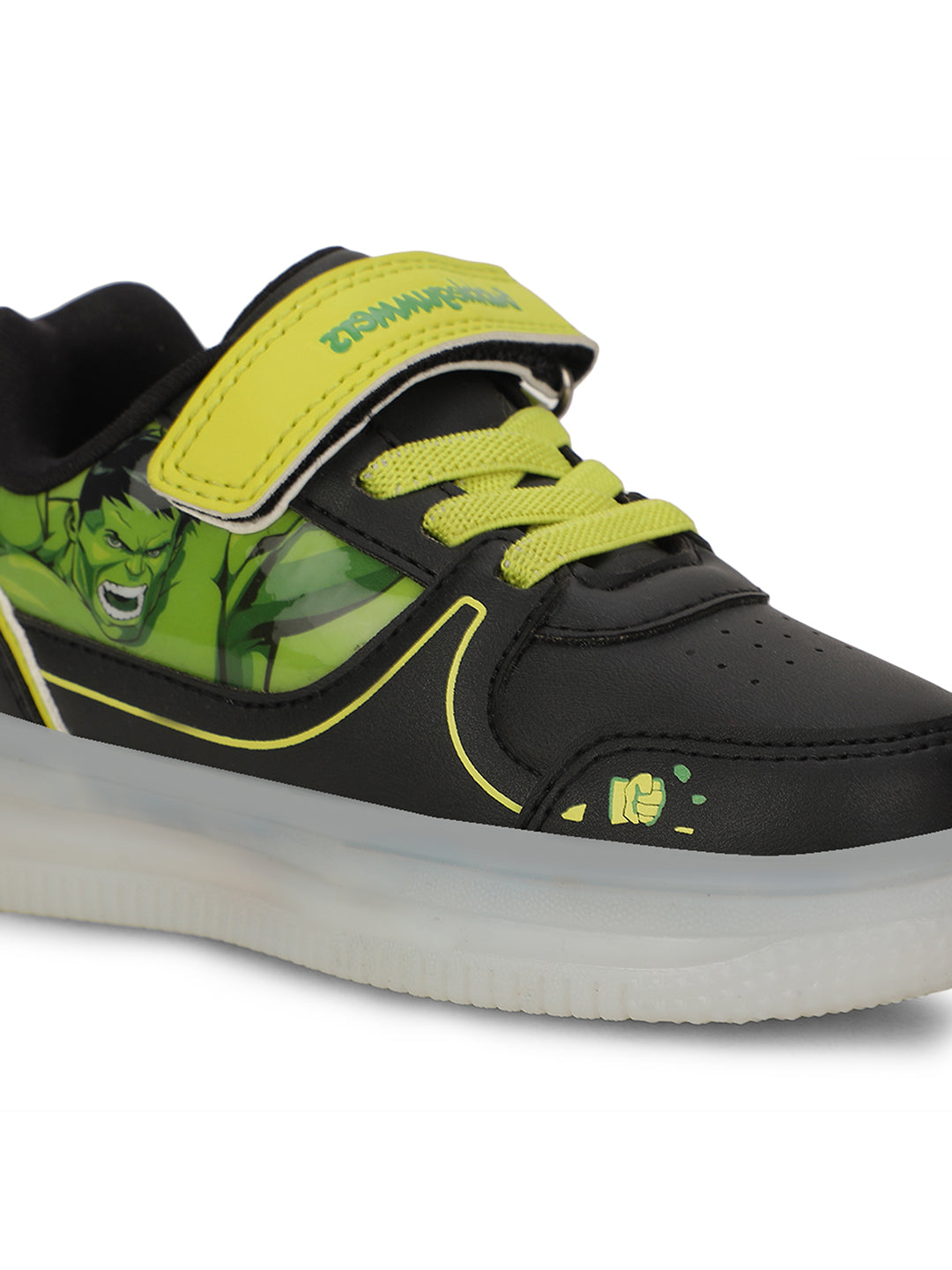 Bubblegummers Boys Casual Velcro Strap Shoes - Light Green - View 5
