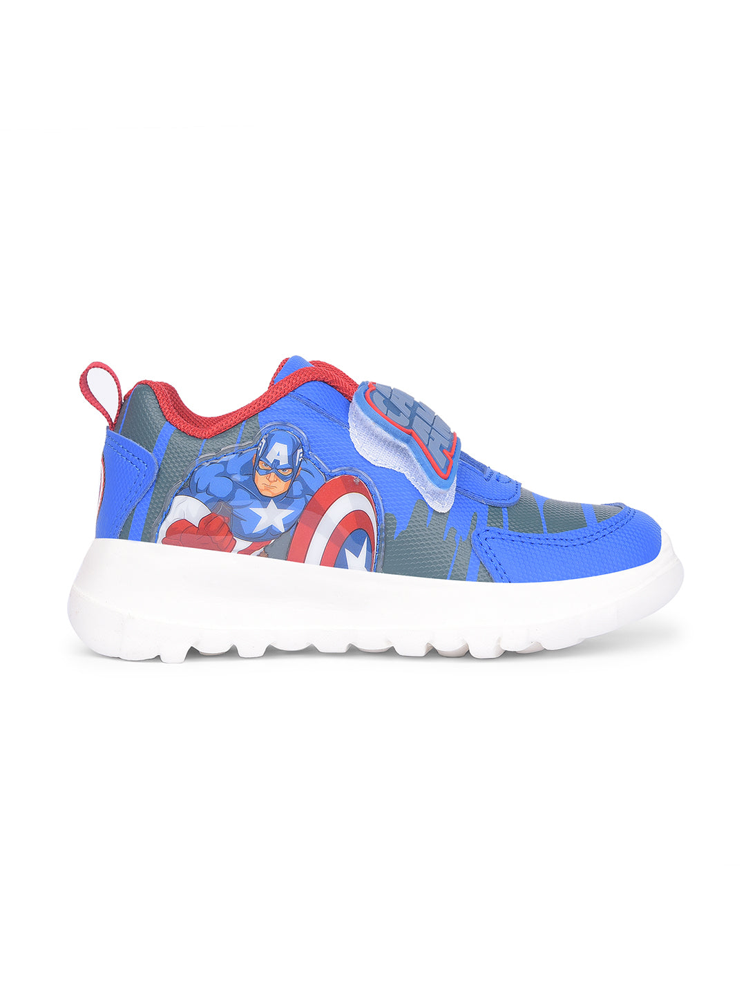 Bubblegummers Boys Casual Velcro Strap Shoes - Blue - View 2