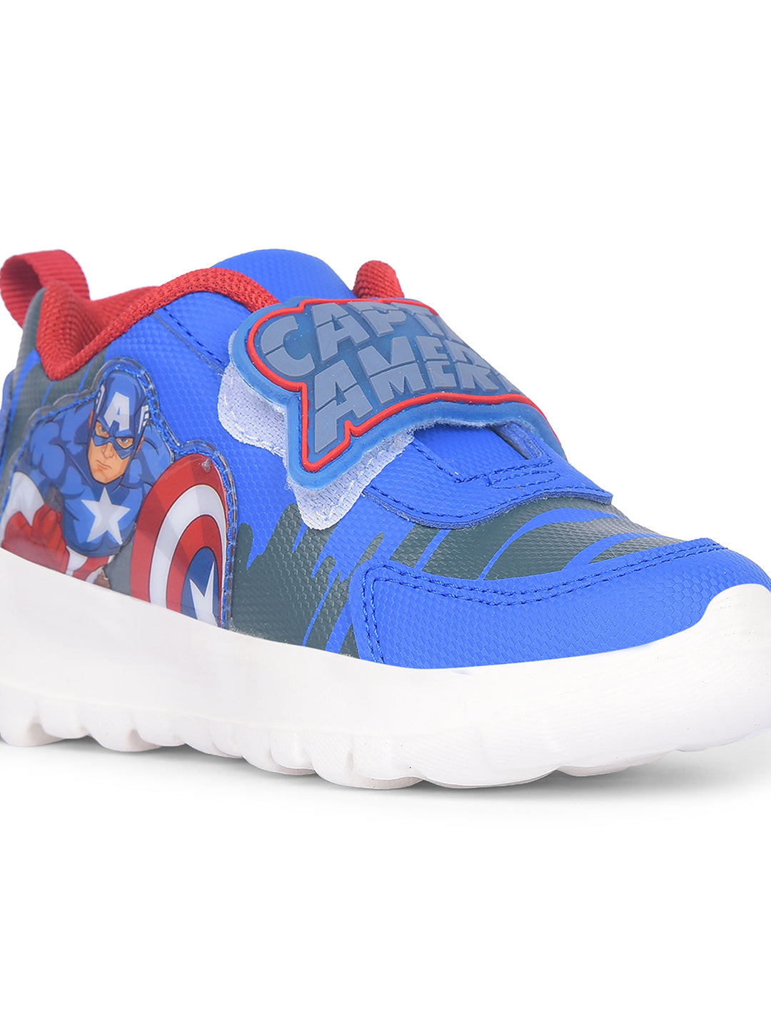 Bubblegummers Boys Casual Velcro Strap Shoes - Blue - View 5