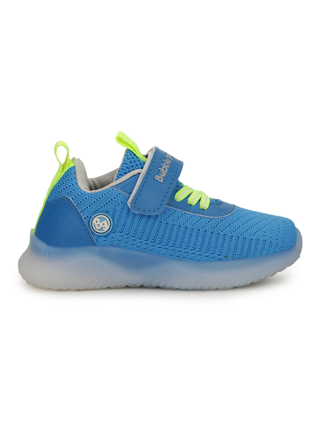 Bubblegummers Boys Casual Velcro Strap Shoes - Blue - View 2