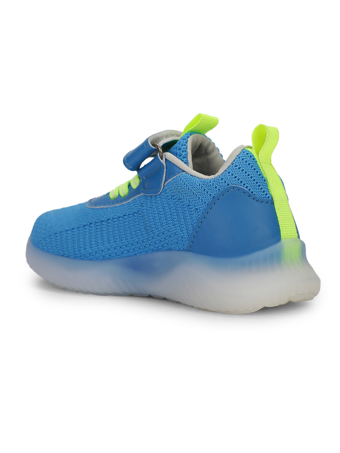 Bubblegummers Boys Casual Velcro Strap Shoes - Blue - View 3