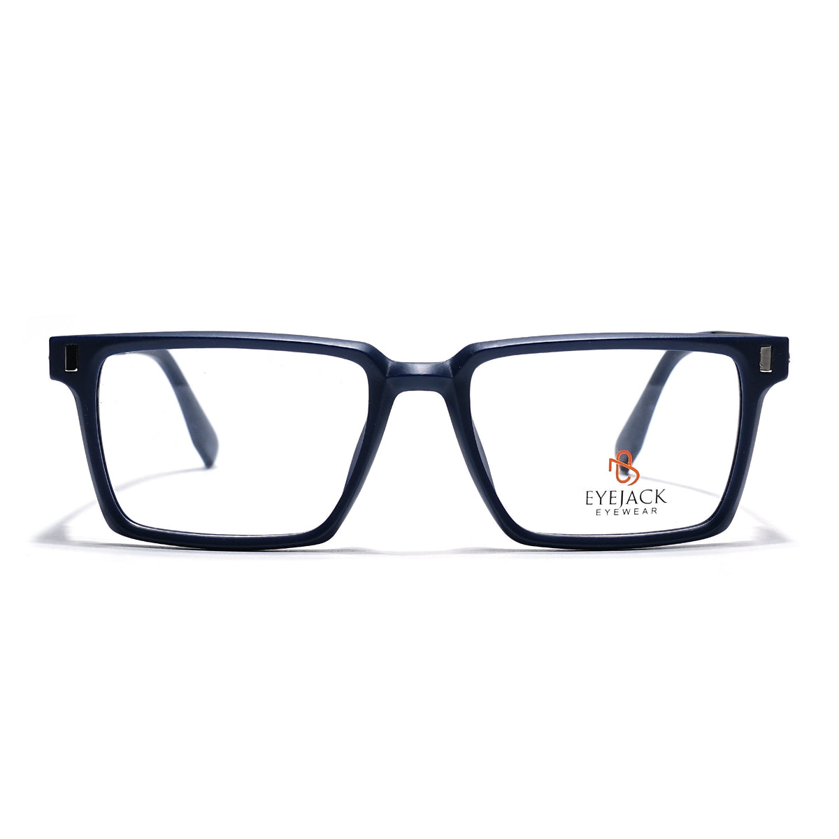 Eyejack Blue Rectangle Eyeglasses for Men and Women - Style 2442 - view 2