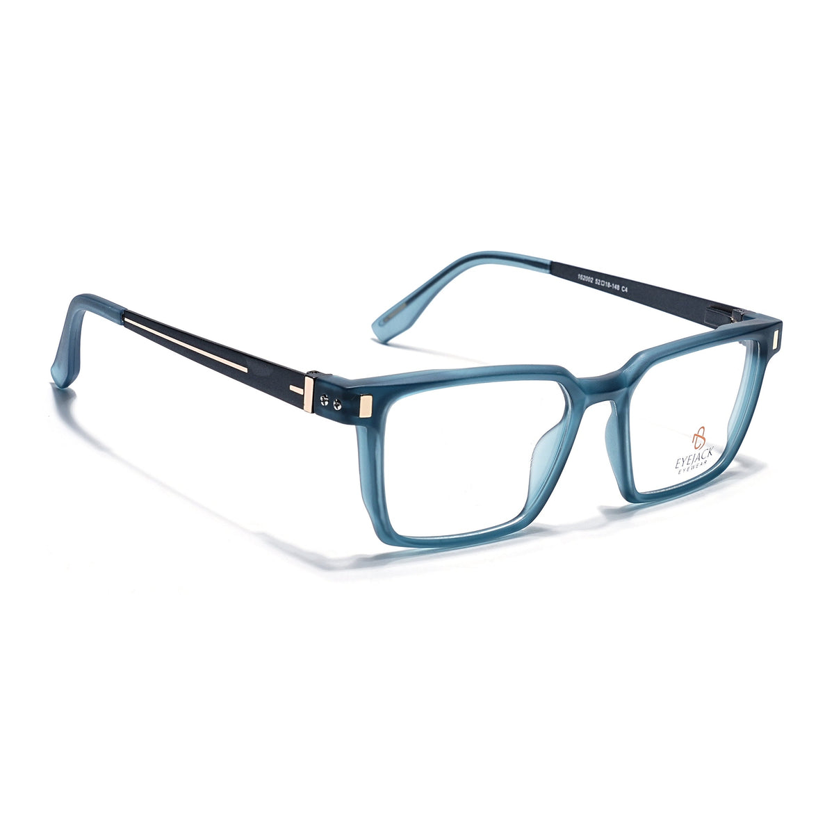 Eyejack Sea Green Rectangle Eyeglasses for Men and Women - Style 2455 - view 1