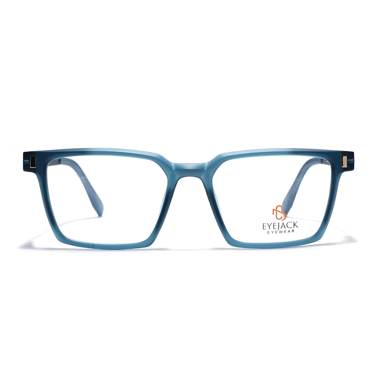 Eyejack Sea Green Rectangle Eyeglasses for Men and Women - Style 2455 - view 2