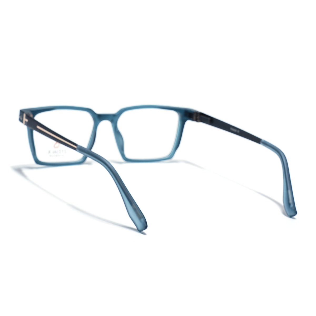 Eyejack Sea Green Rectangle Eyeglasses for Men and Women - Style 2455 - view 4