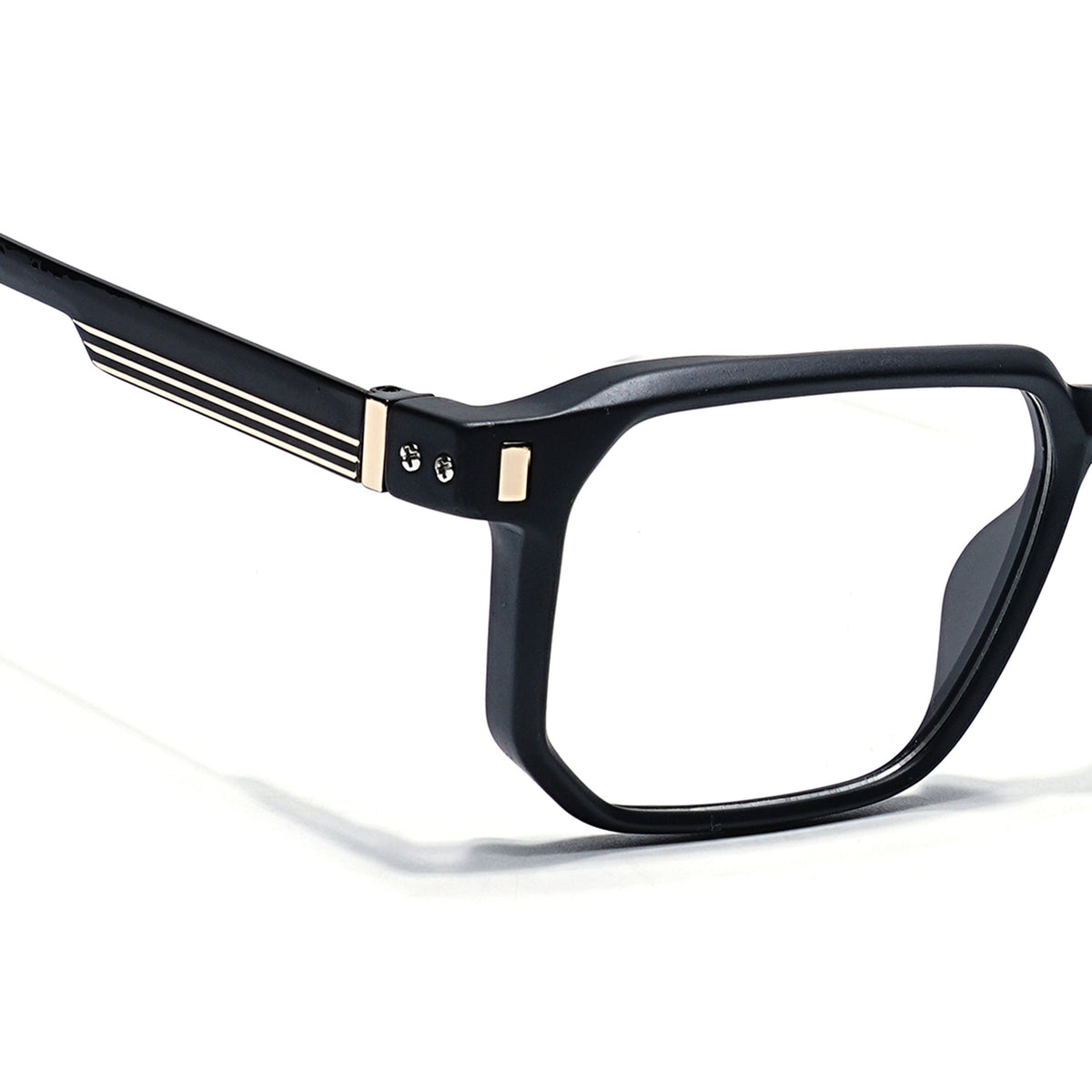 Eyejack Black Wayfarer Eyeglasses for Men and Women - Style 2460 - view 3