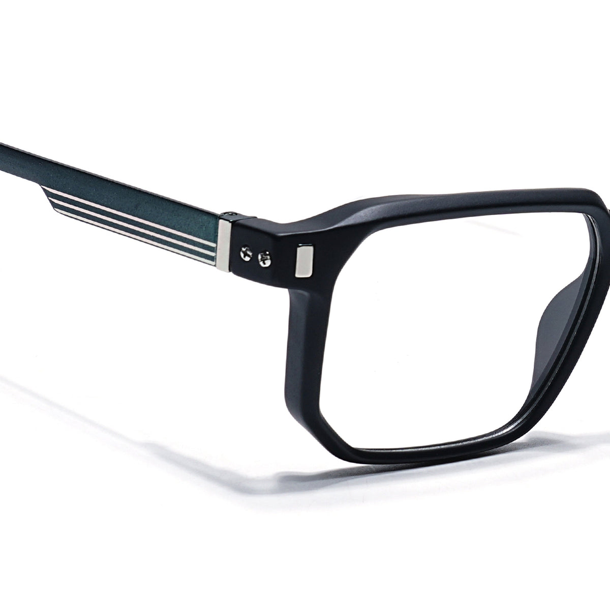 Eyejack Black Wayfarer Eyeglasses for Men and Women - Style 2461 - view 3