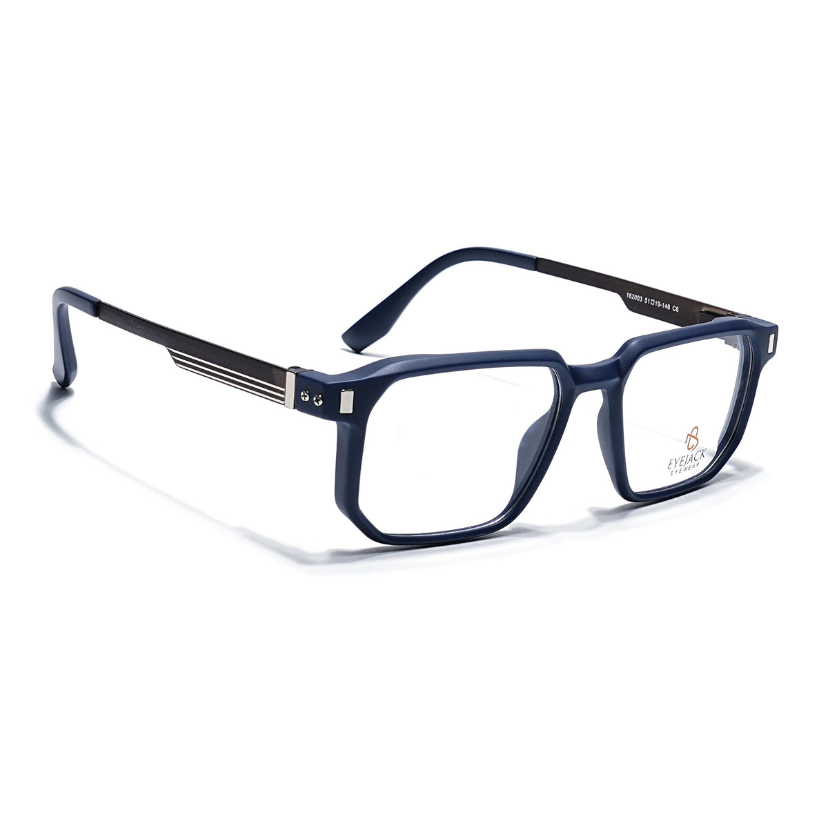 Eyejack Blue Wayfarer Eyeglasses for Men and Women - Style 2466 - view 1
