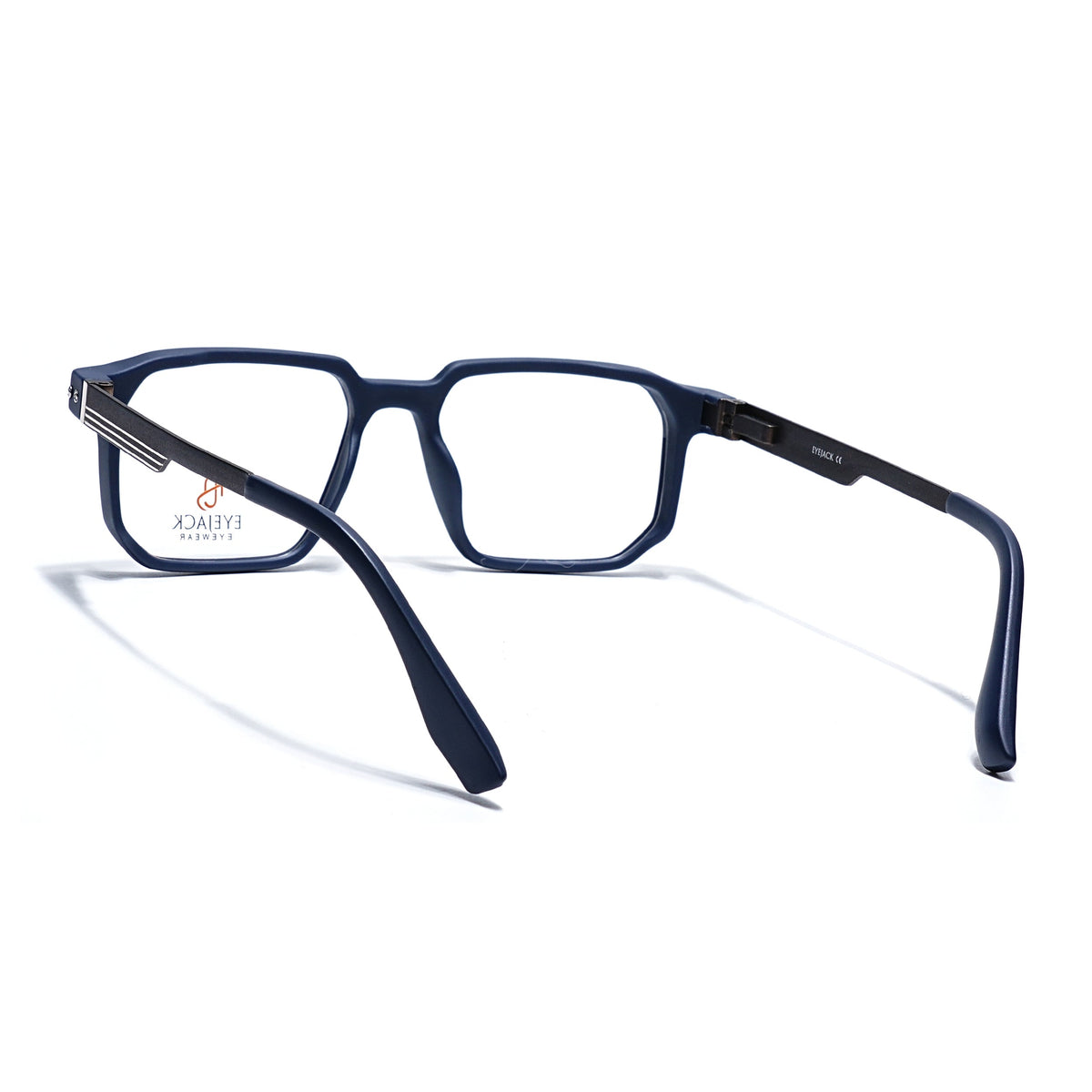 Eyejack Blue Wayfarer Eyeglasses for Men and Women - Style 2466 - view 4