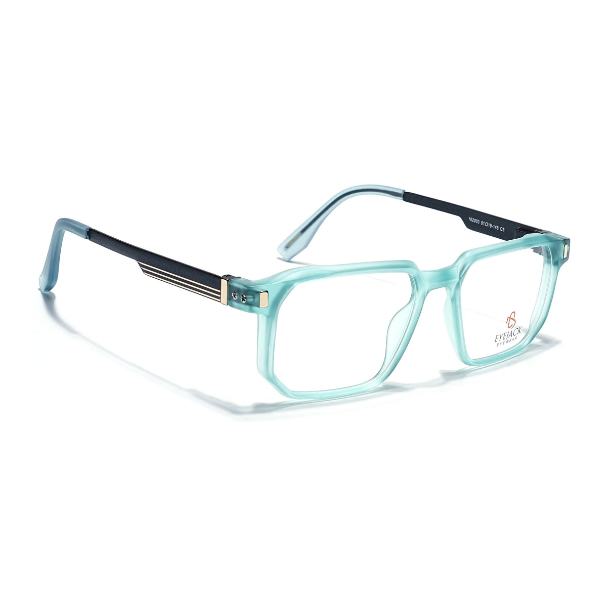 Eyejack Aqua Wayfarer Eyeglasses for Men and Women - view 1