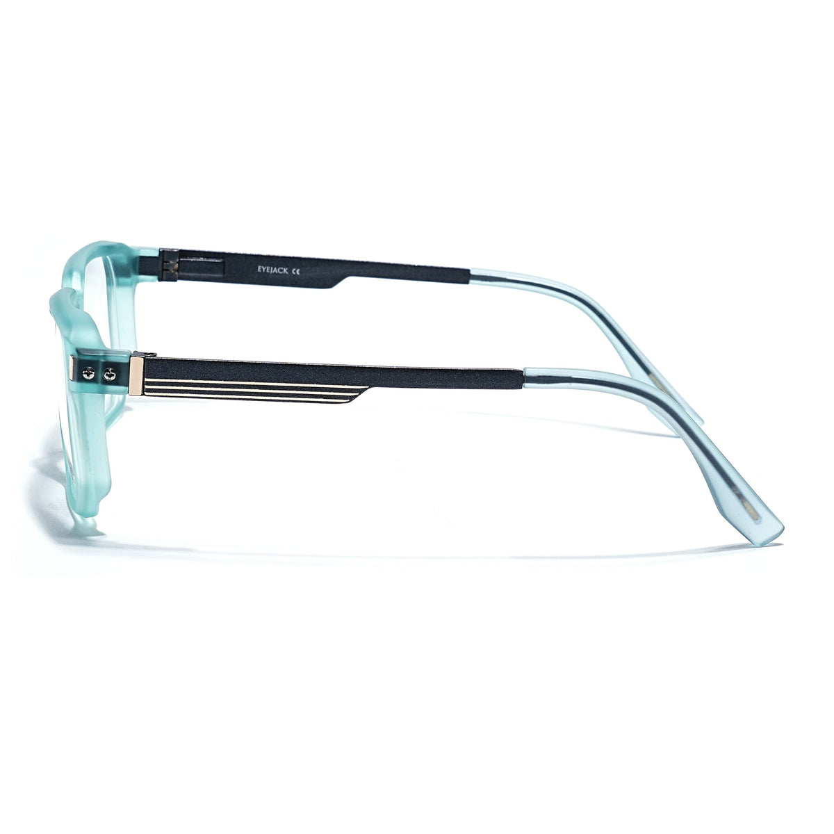 Eyejack Aqua Wayfarer Eyeglasses for Men and Women - view 5