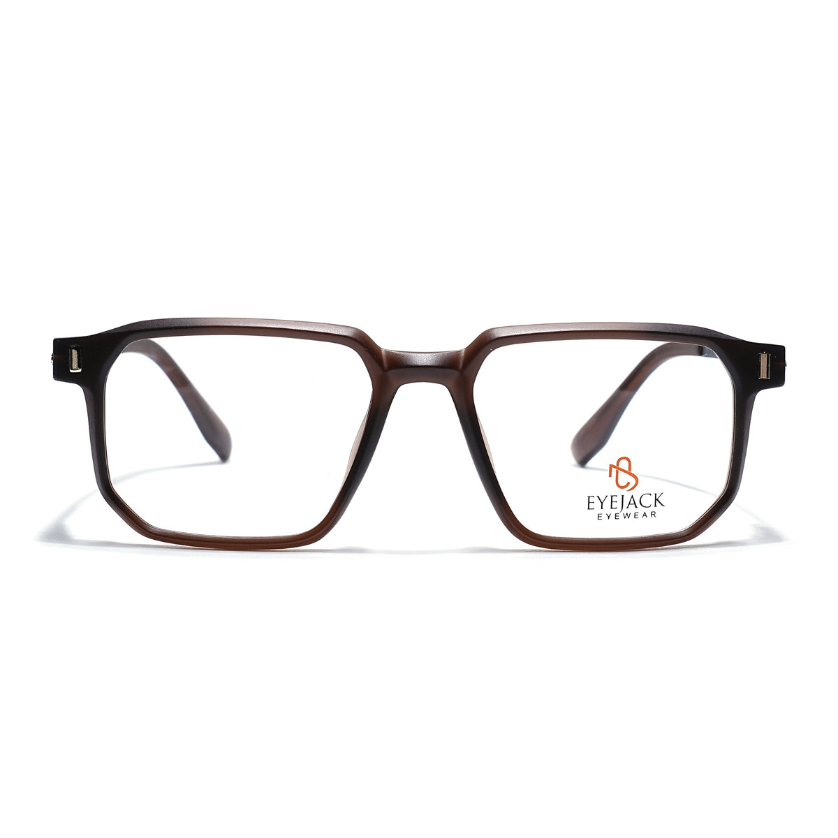 Eyejack Brown Wayfarer Eyeglasses for Men and Women - Style 2469 - view 2