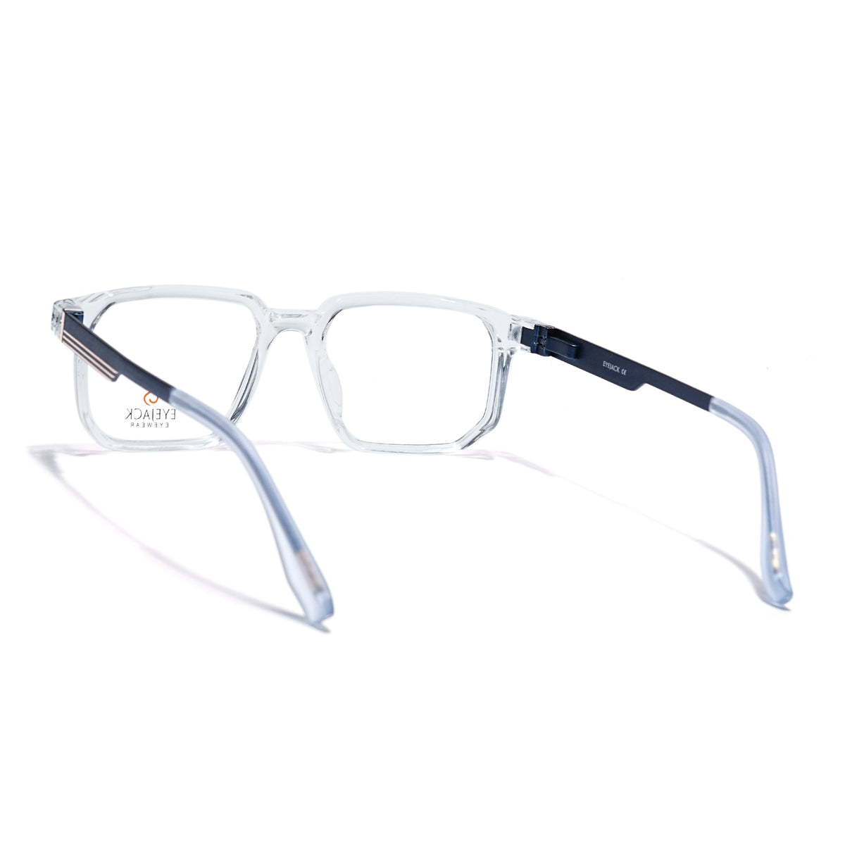 Eyejack Transparent Wayfarer Eyeglasses for Men and Women - Style 2471 - view 4