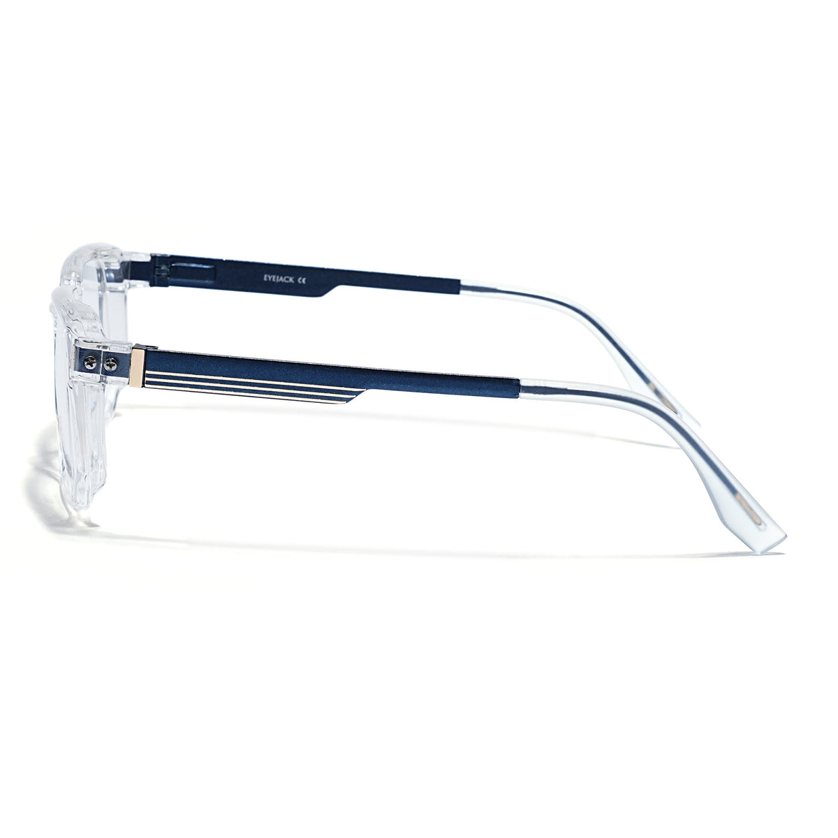 Eyejack Transparent Wayfarer Eyeglasses for Men and Women - Style 2471 - view 5
