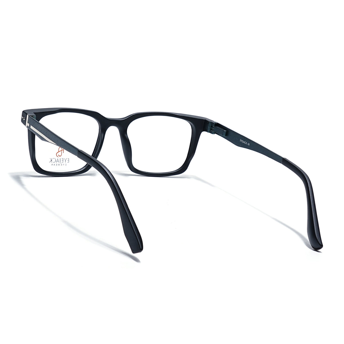 Eyejack Black Wayfarer Eyeglasses for Men and Women - Style 2473 - view 4
