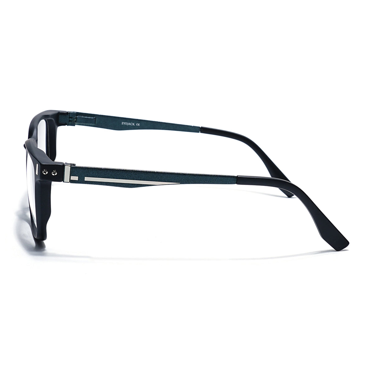 Eyejack Black Wayfarer Eyeglasses for Men and Women - Style 2473 - view 5